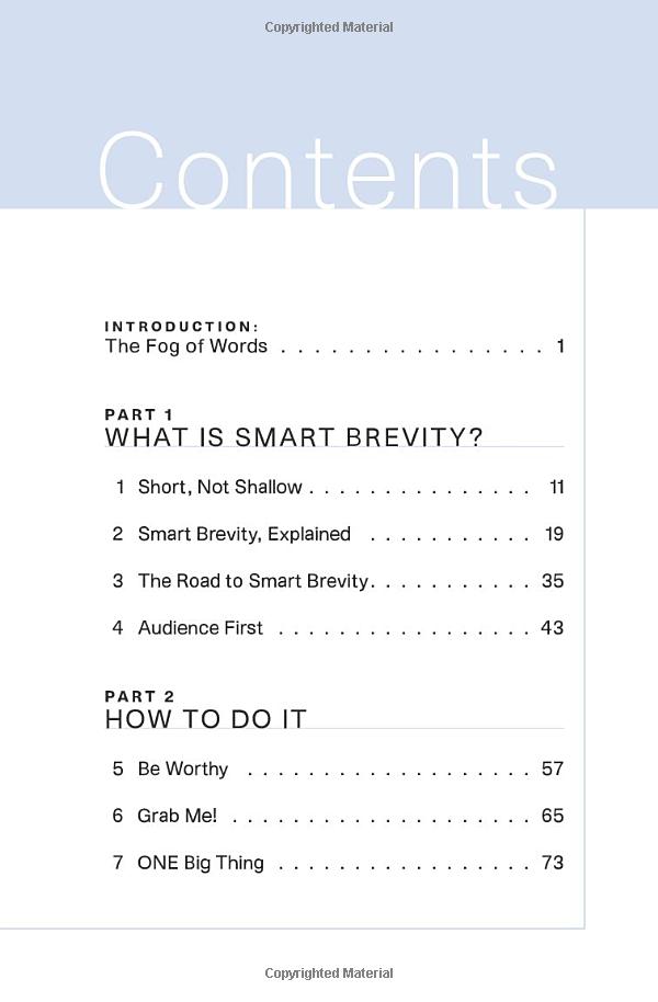 smart brevity: the power of saying more with less