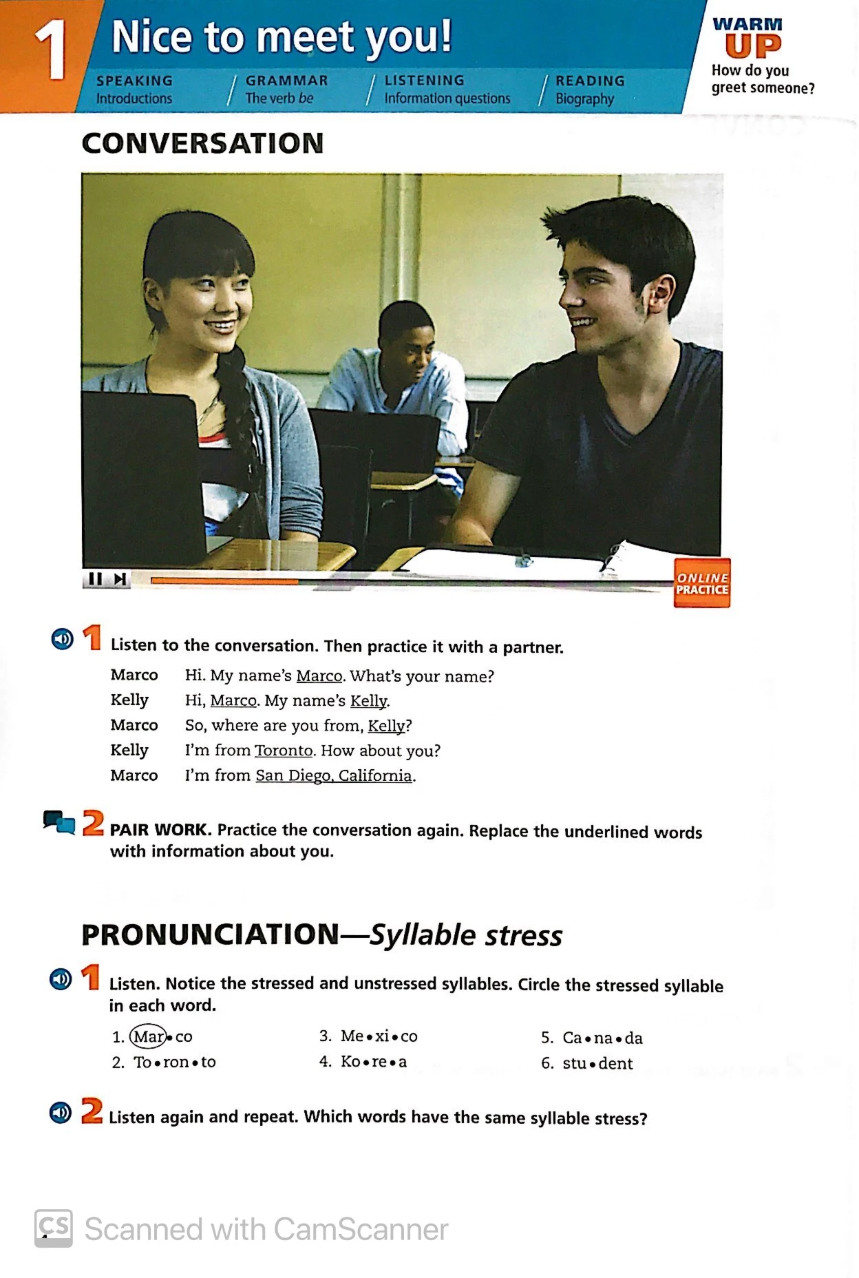 smart choice 1 sb 3e with online practice