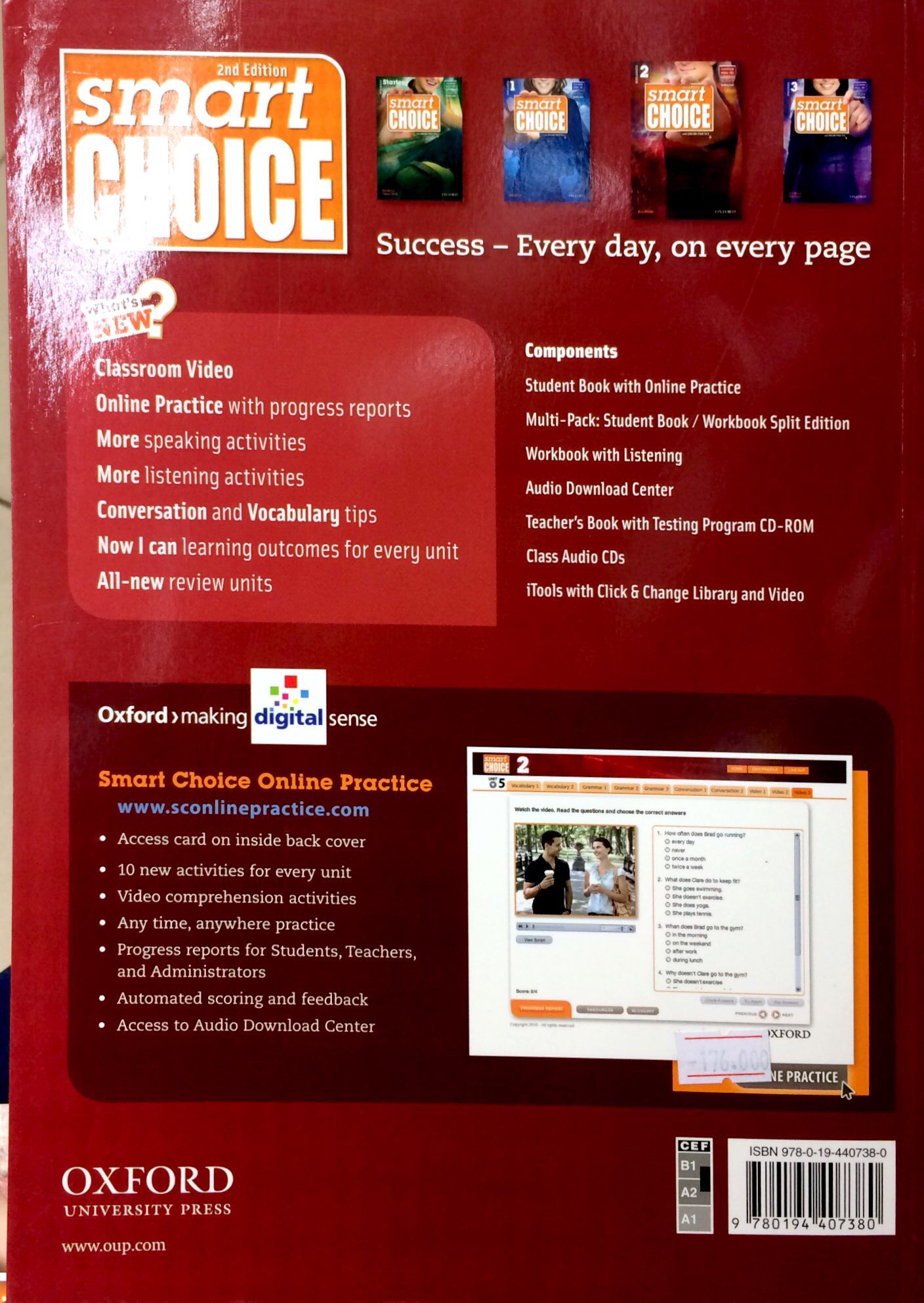 smart choice second edition student book & digital practice 2 pack