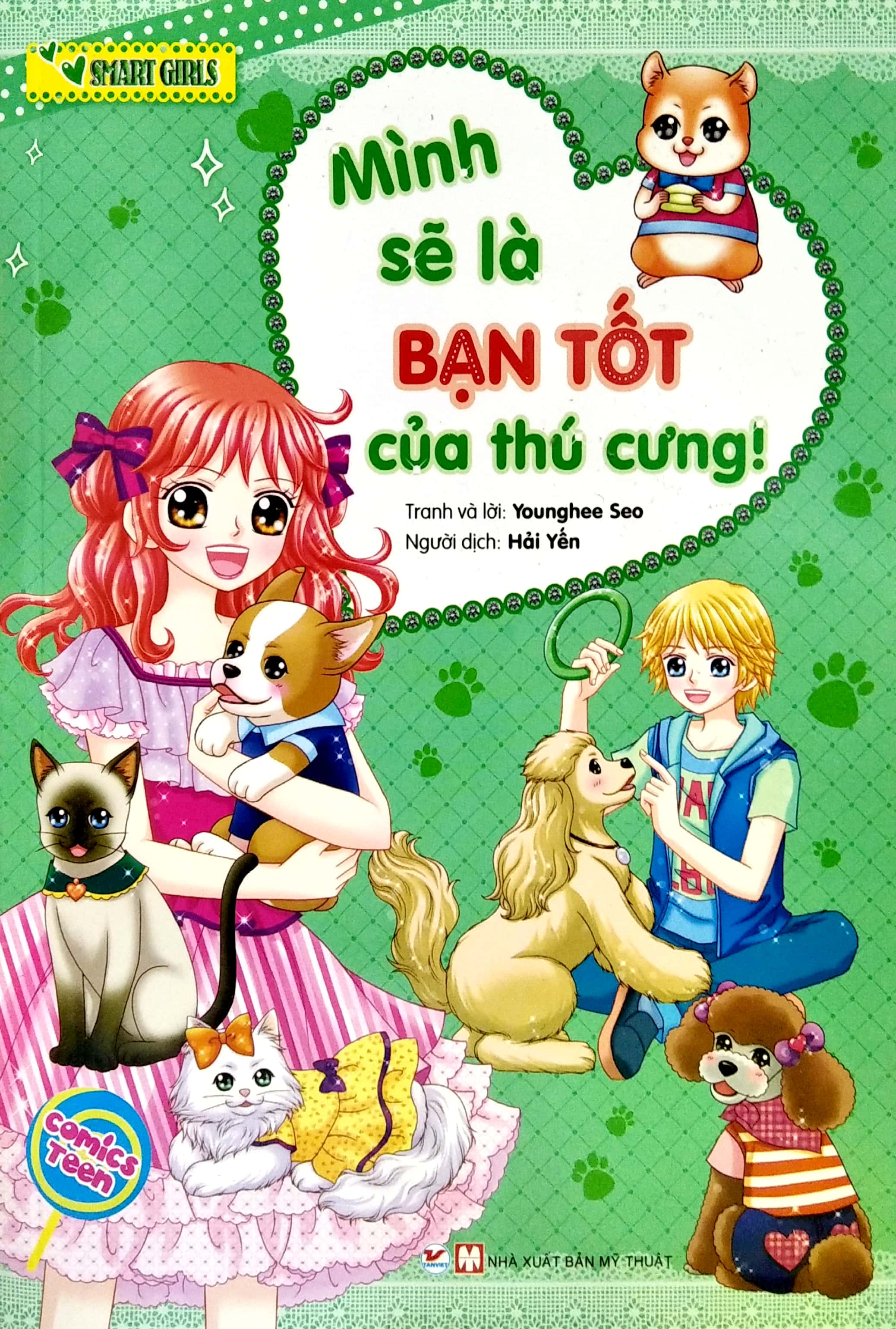smart girls - mình sẽ là bạn tốt của thú cưng