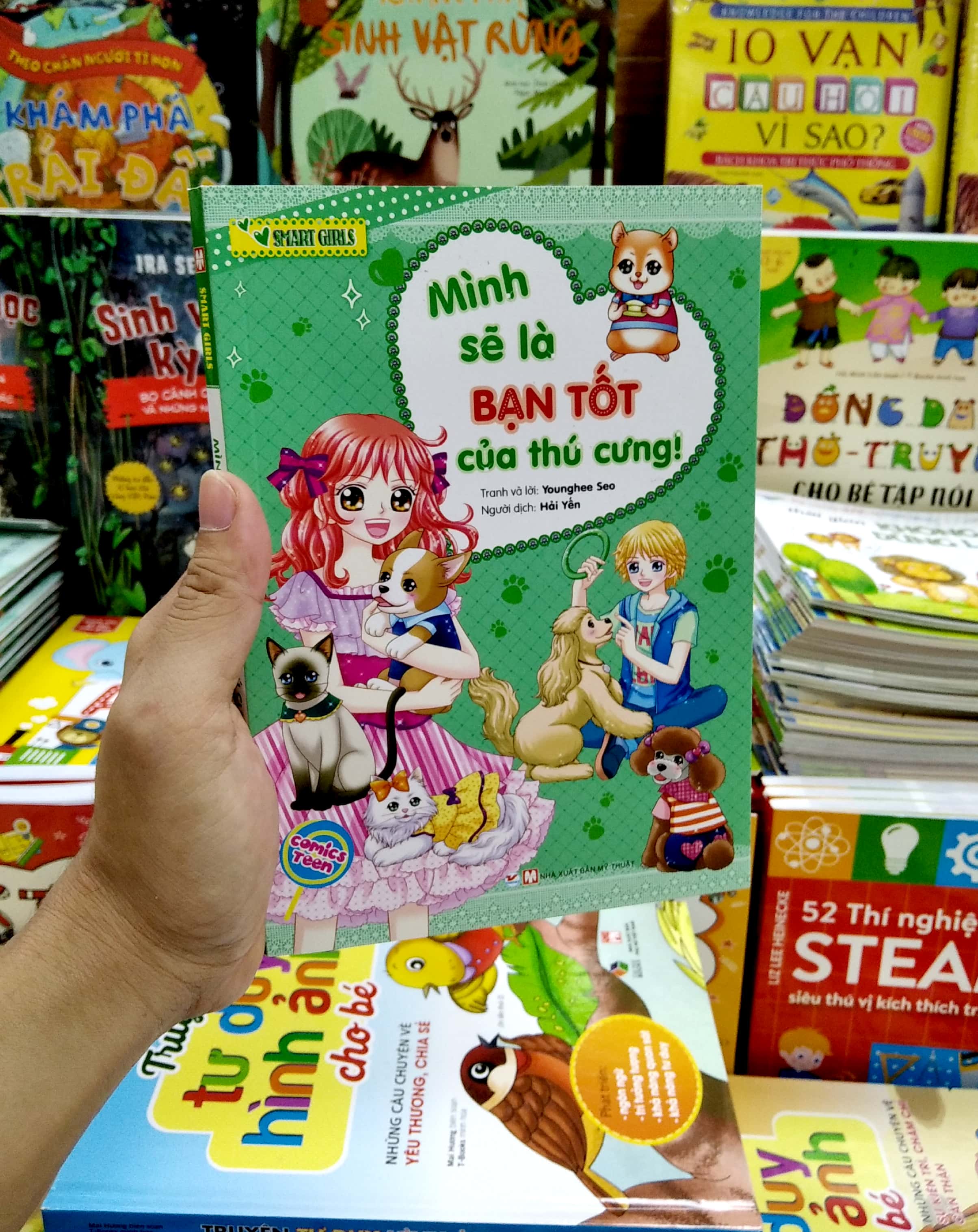 smart girls - mình sẽ là bạn tốt của thú cưng