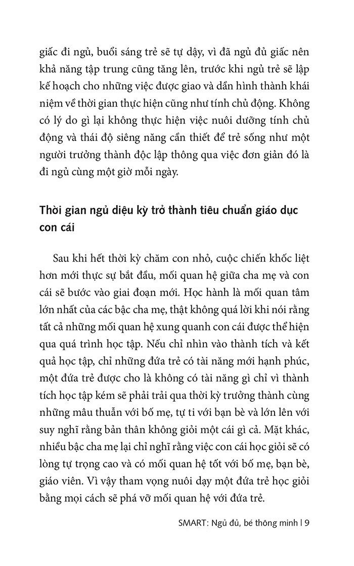 smart - ngủ đủ, bé thông minh - làm sao để tạo thói quen đi ngủ đúng cho trẻ?
