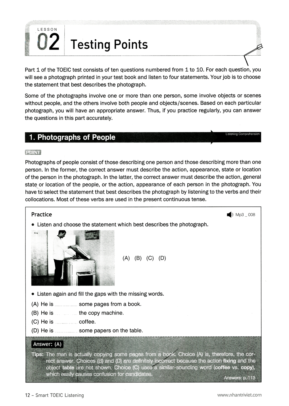 smart toeic (kèm cd)