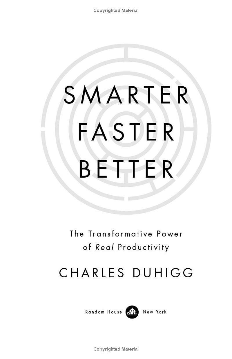 smarter faster better