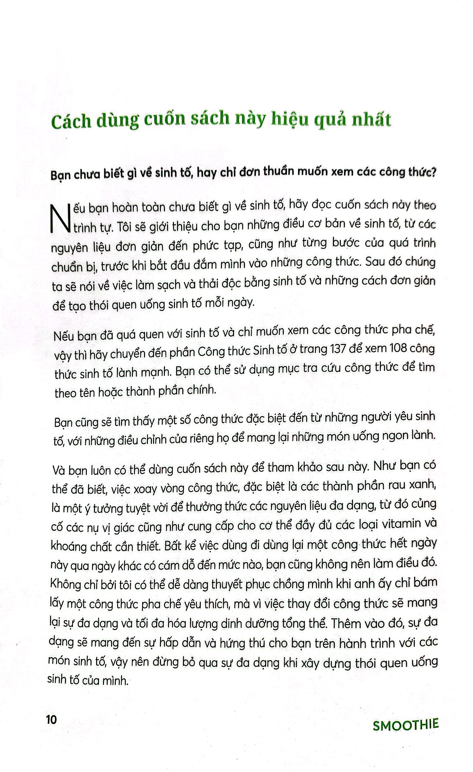 smoothie giải pháp từ thiên nhiên giúp giảm cân, thải độc, phòng bệnh, sống lâu