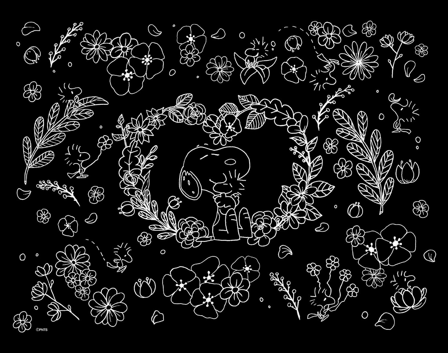 snoopy what a wonderful season! (大人のためのヒーリングスクラッチアート)