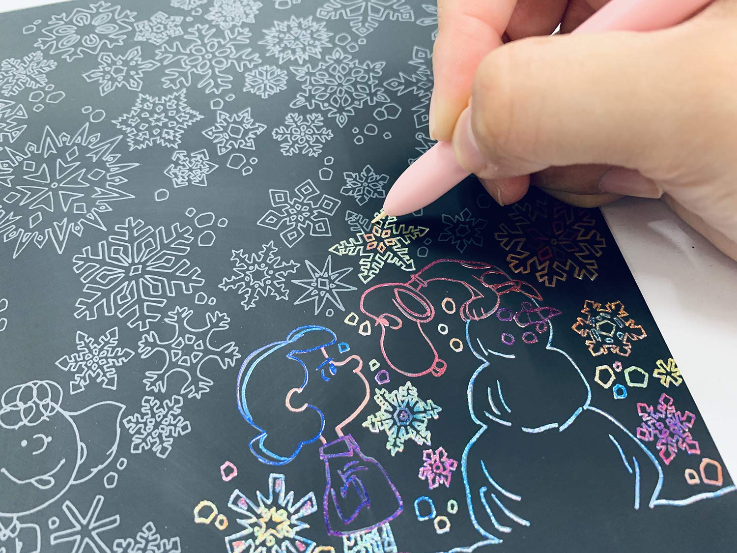 snoopy what a wonderful season! (大人のためのヒーリングスクラッチアート)