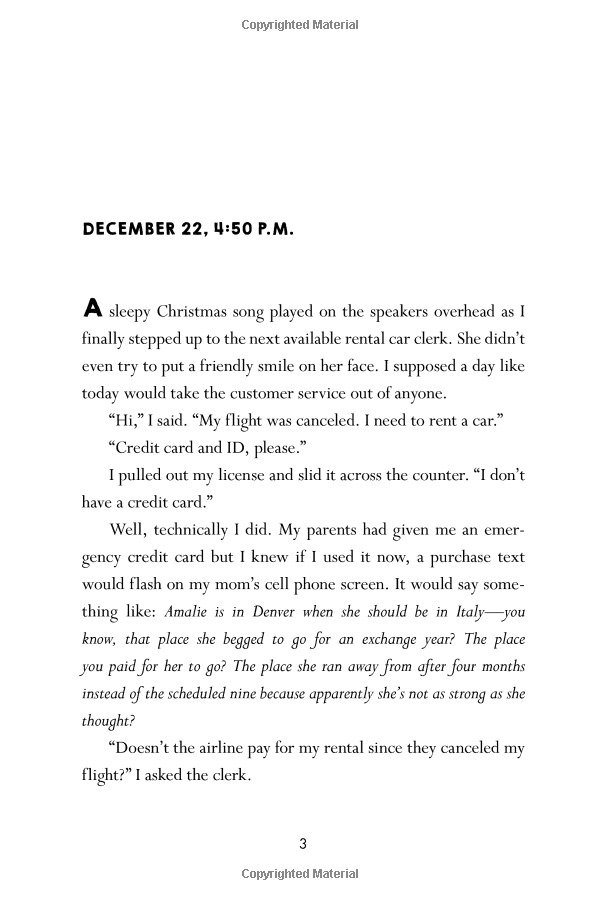 snow in love (point paperbacks)