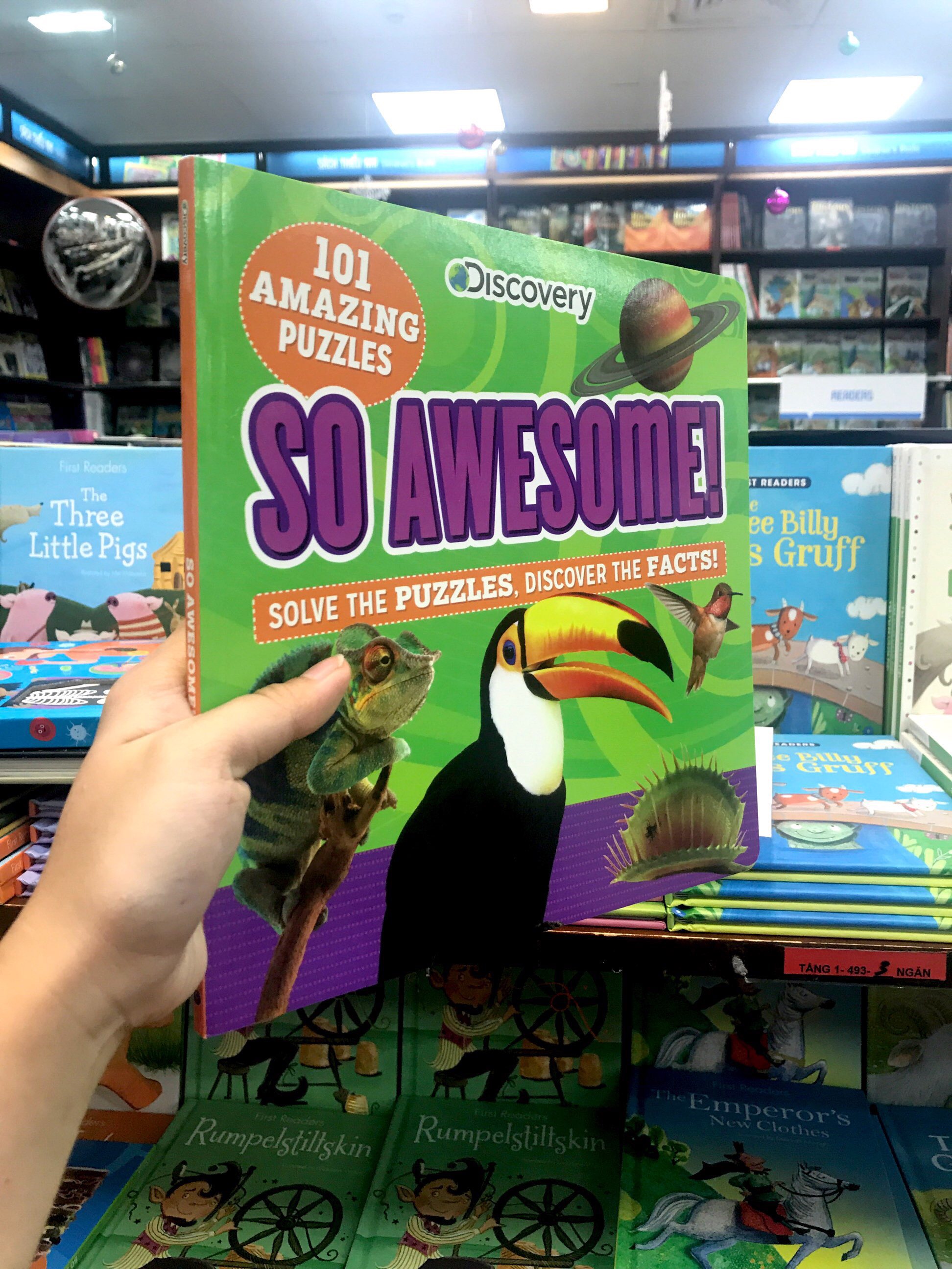 so awesome! puzzle books