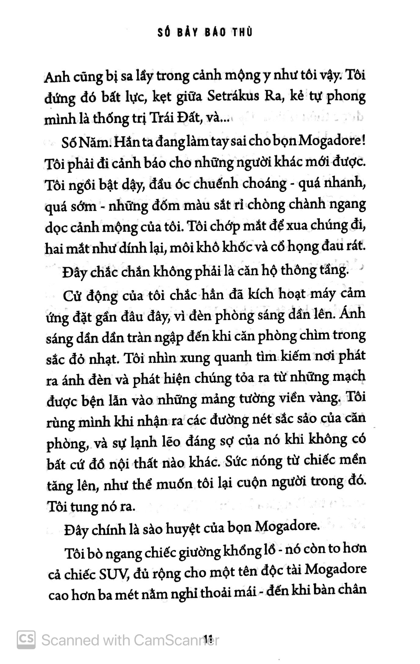 số bảy báo thù