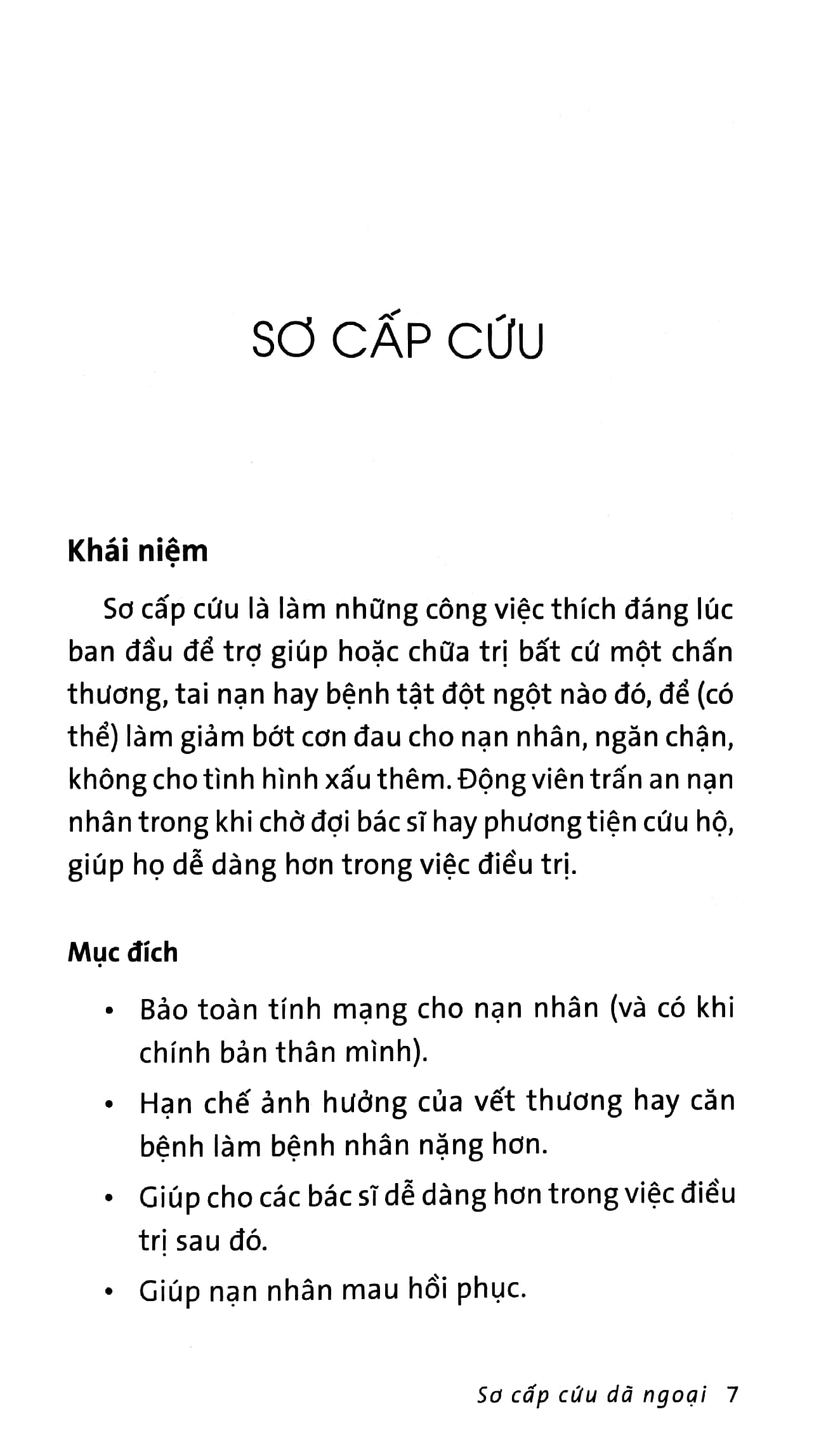 sơ cấp cứu dã ngoại (tái bản 2022)