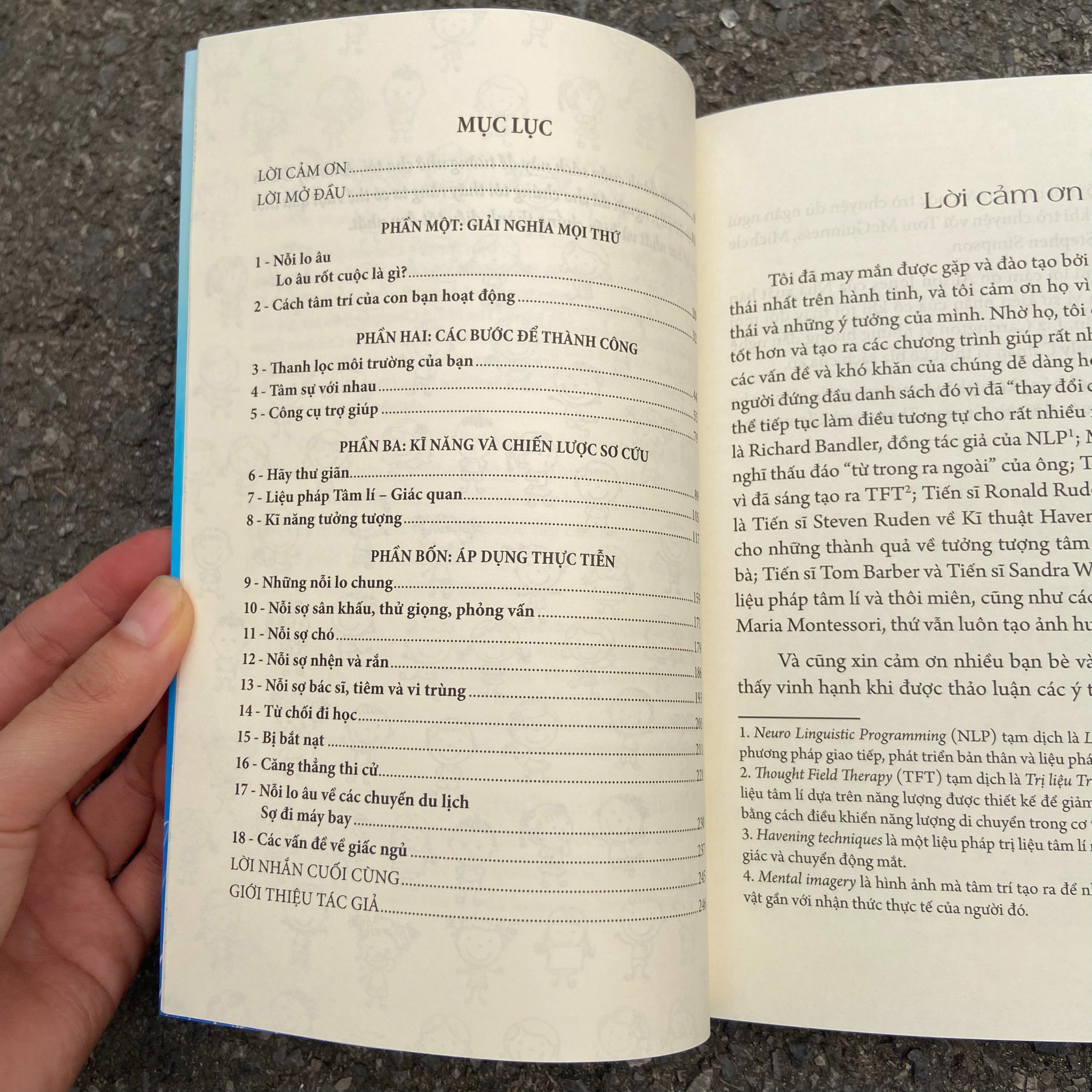 sơ cứu tâm trí con trẻ