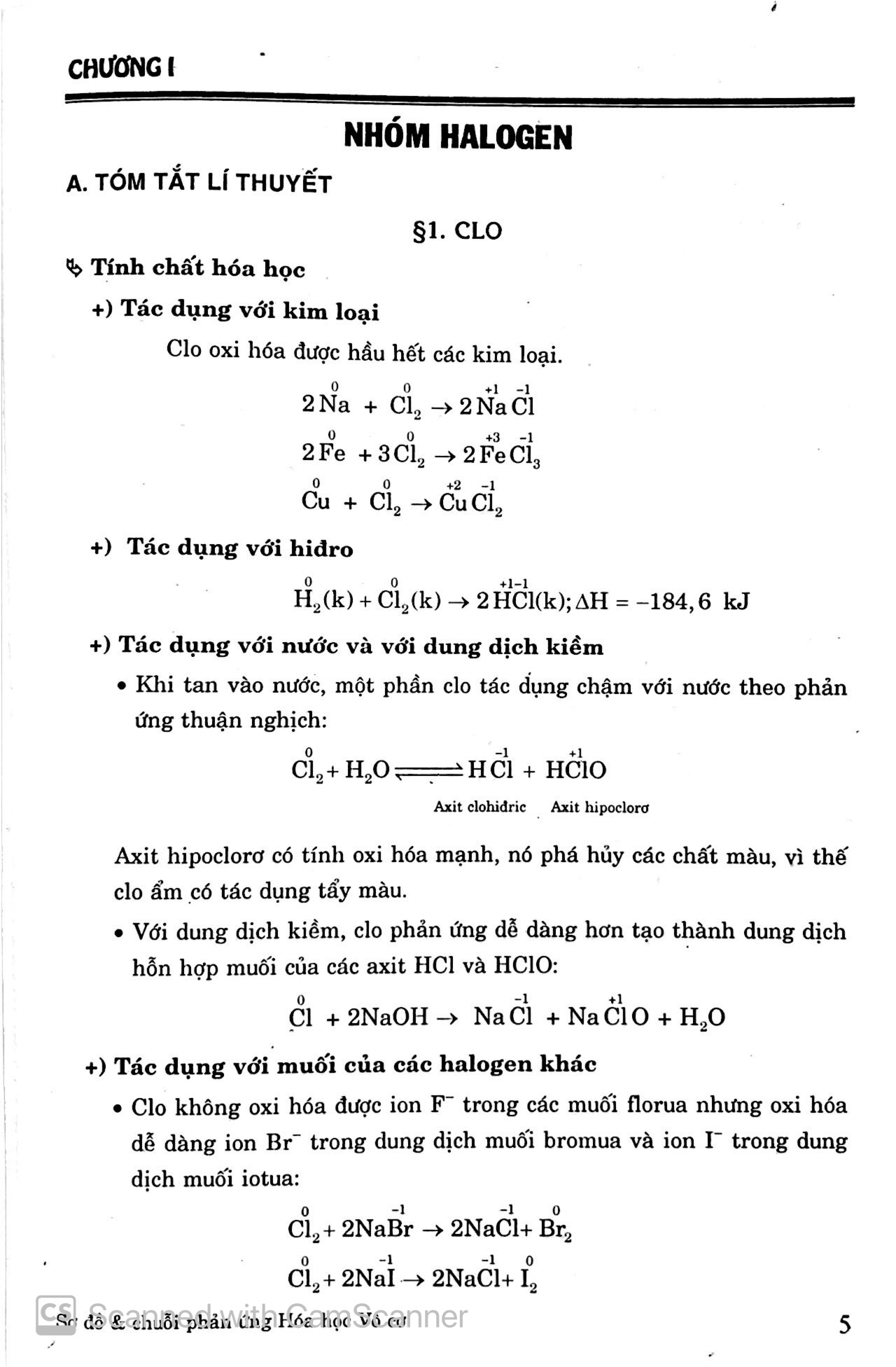 sơ đồ và chuỗi phản ứng hóa: vô cơ 10-11-12