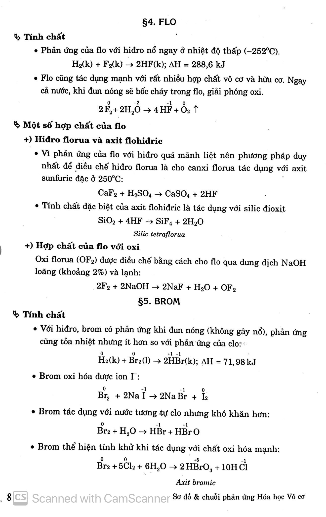 sơ đồ và chuỗi phản ứng hóa: vô cơ 10-11-12