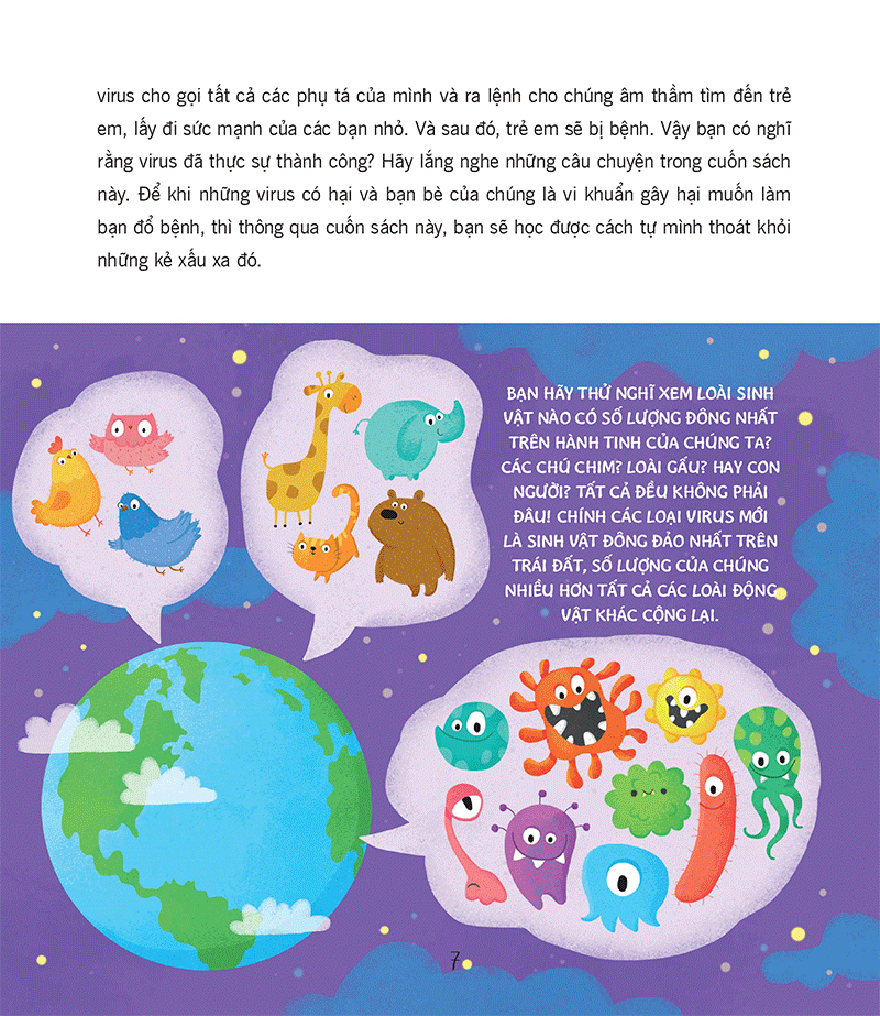 sợ gì virus và vi khuẩn