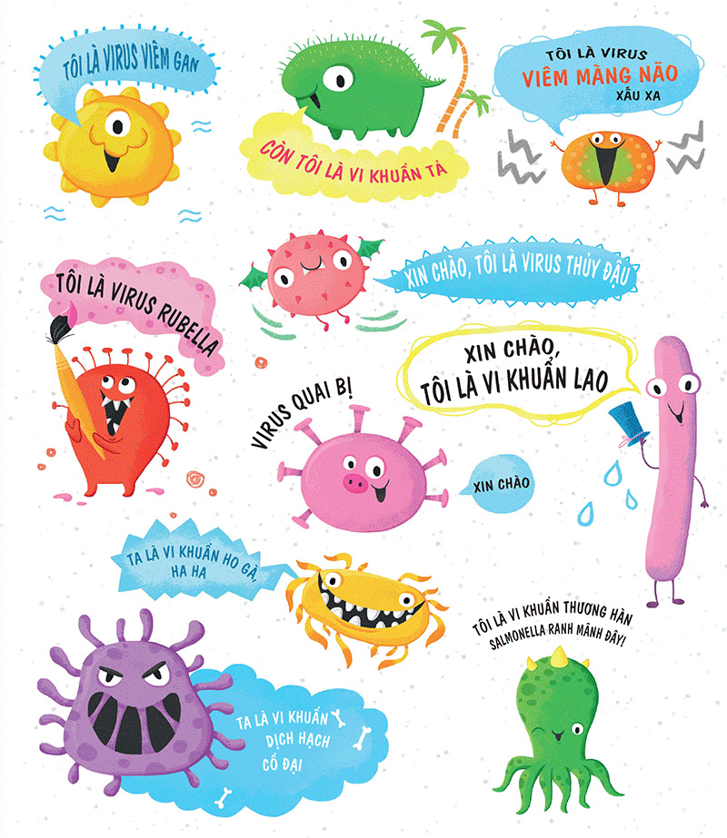 sợ gì virus và vi khuẩn