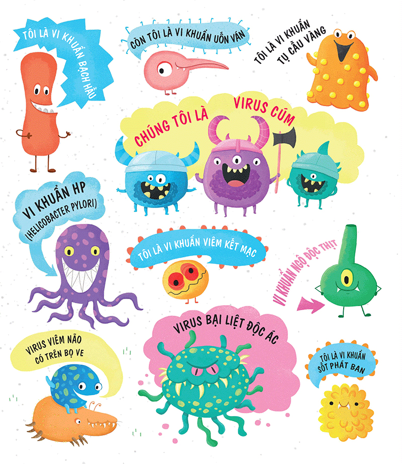 sợ gì virus và vi khuẩn