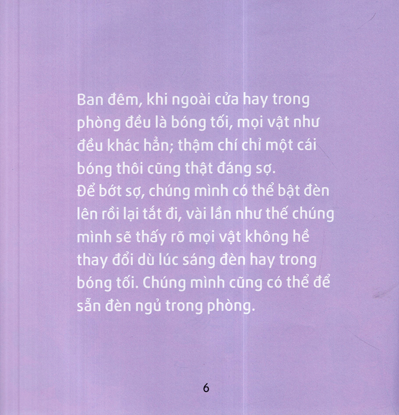 sợ hãi - bóng tối ư, không sợ