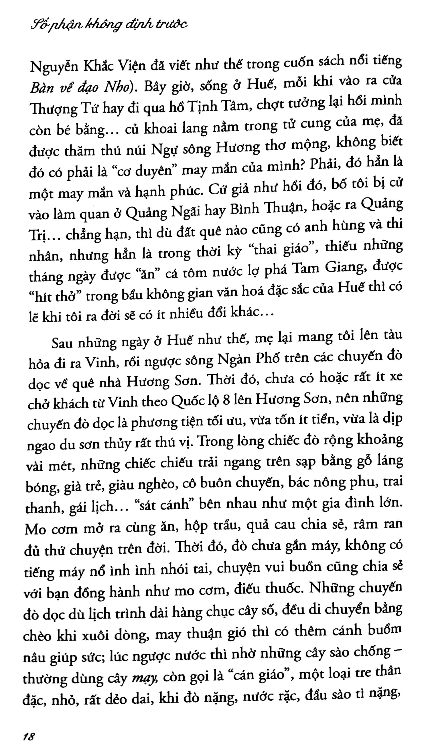 số phận không định trước