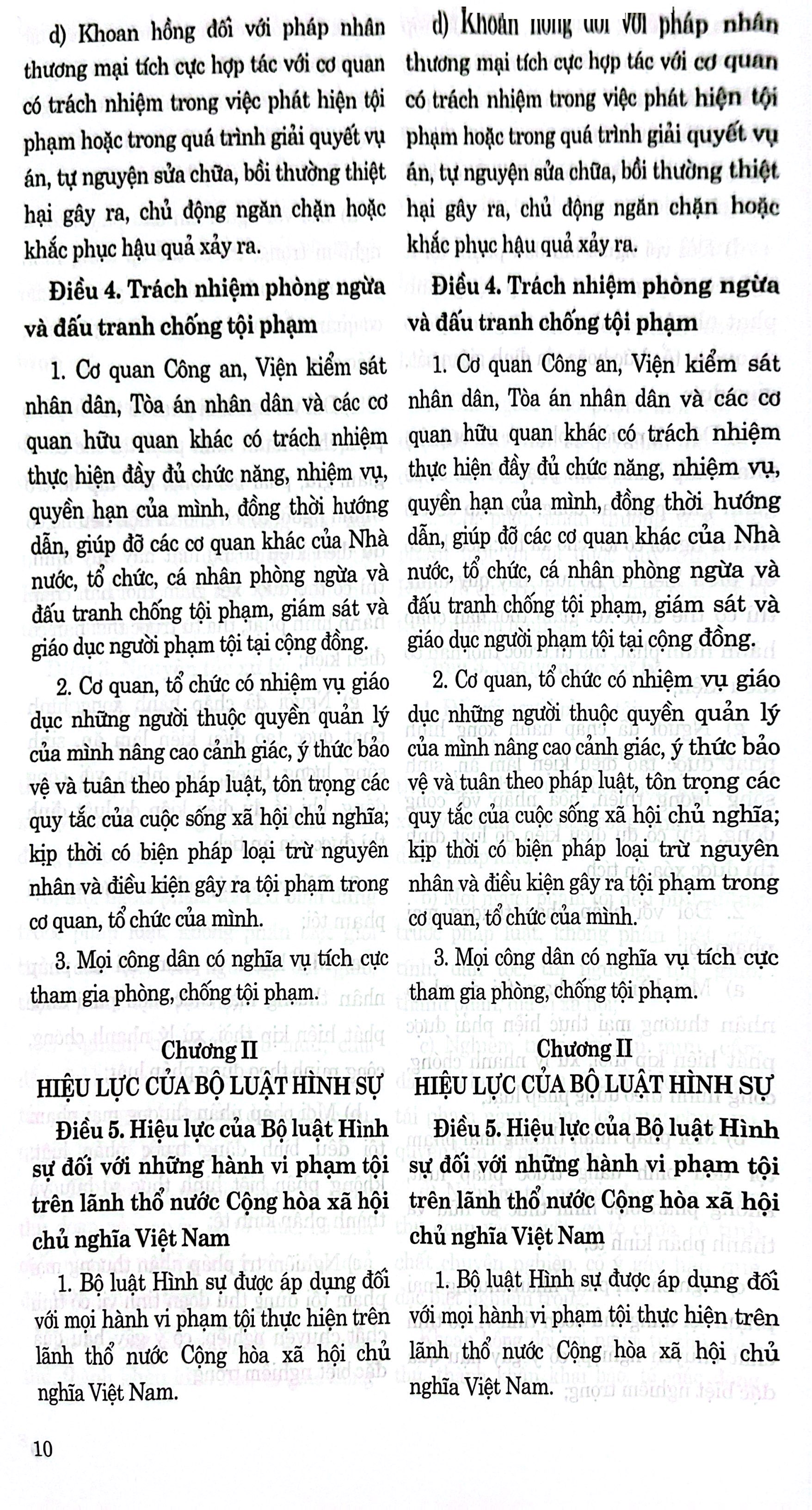 So Sánh Bộ Luật Hình Sự Năm 2015 Qua Các Lần Sửa Đổi, Bổ Sung (Năm 2017, 2024, 2025)