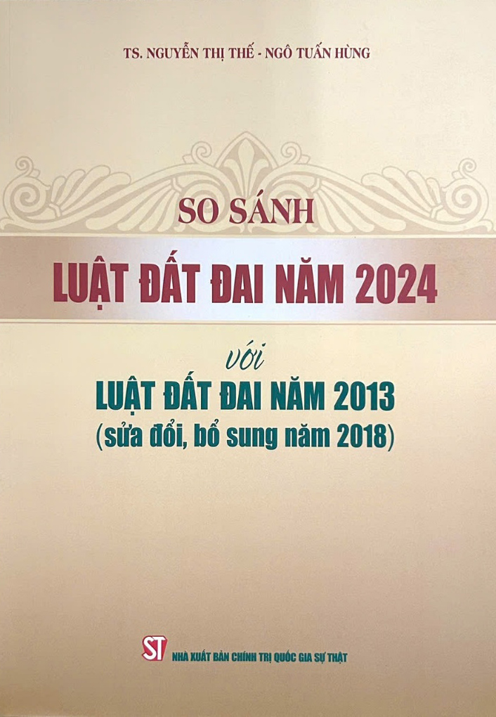 so sánh luật đất đai năm 2024 với luật đất đai năm 2013 (sửa đổi, bổ sung năm 2018)
