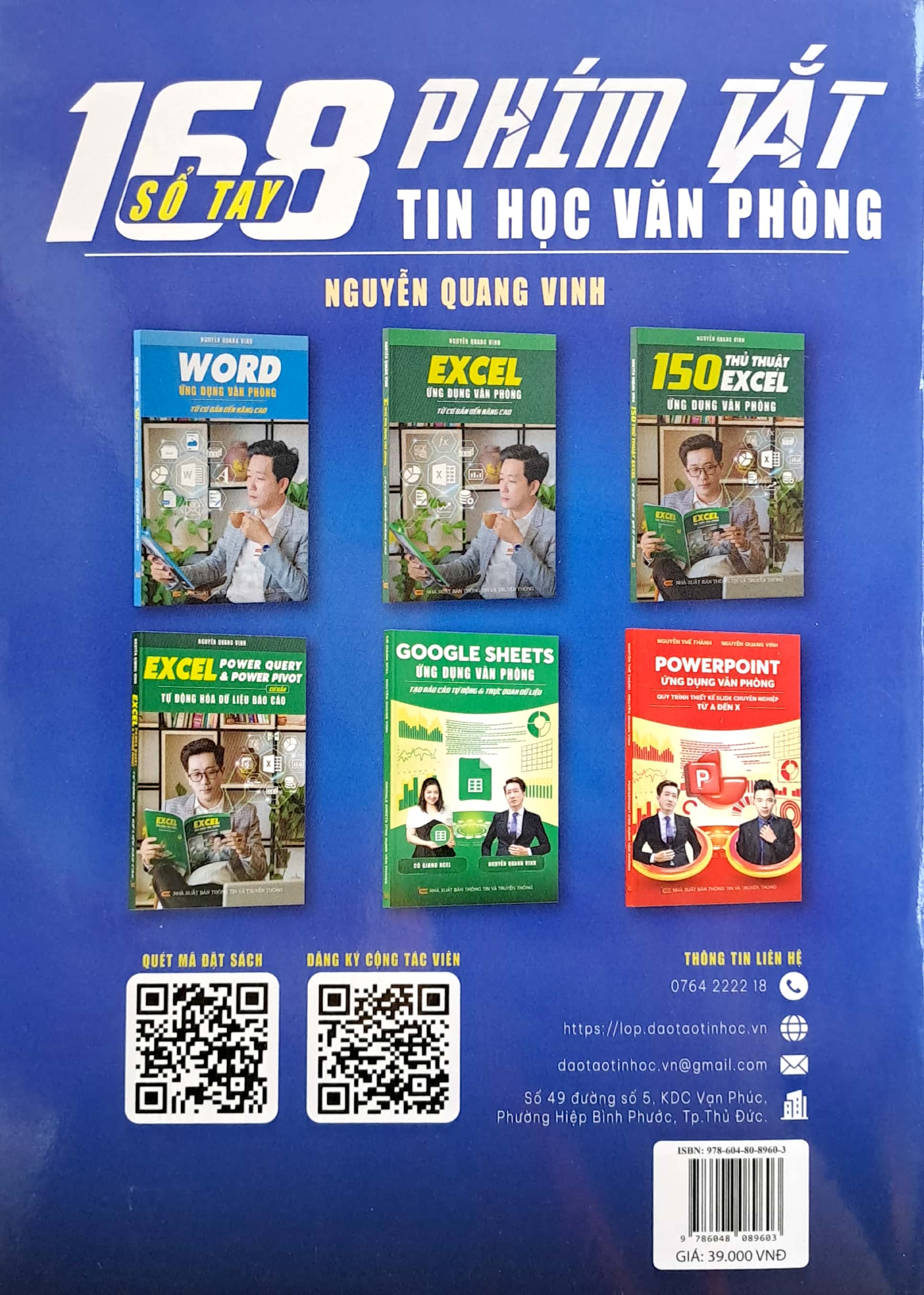 sổ tay 168 phím tắt tin học văn phòng