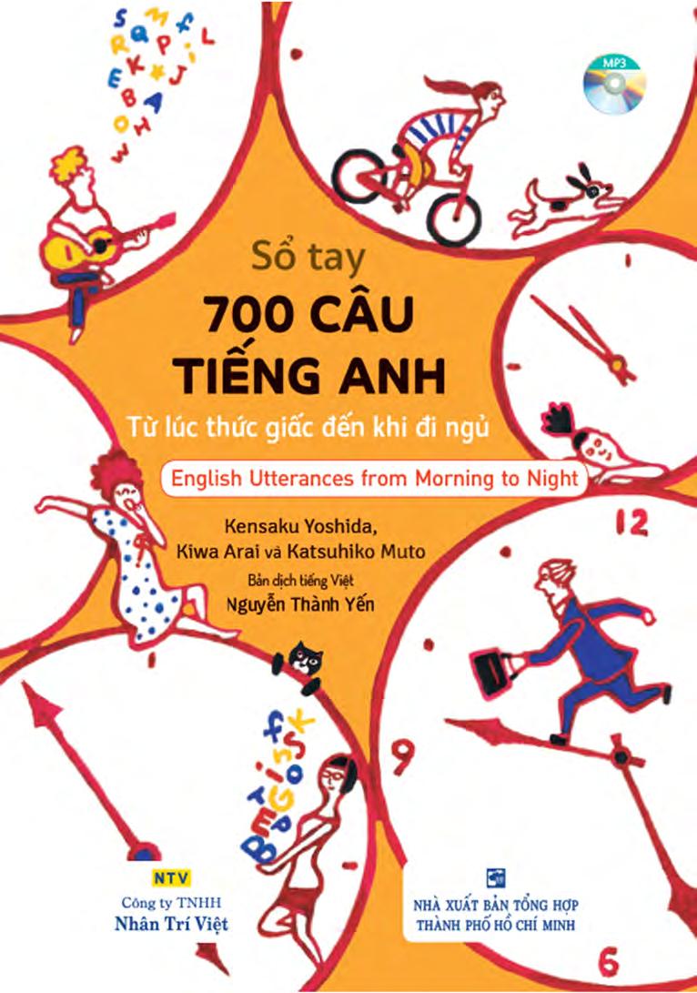 sổ tay 700 câu tiếng anh từ lúc thức giấc đến khi đi ngủ