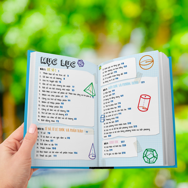 số tay bài tập toán