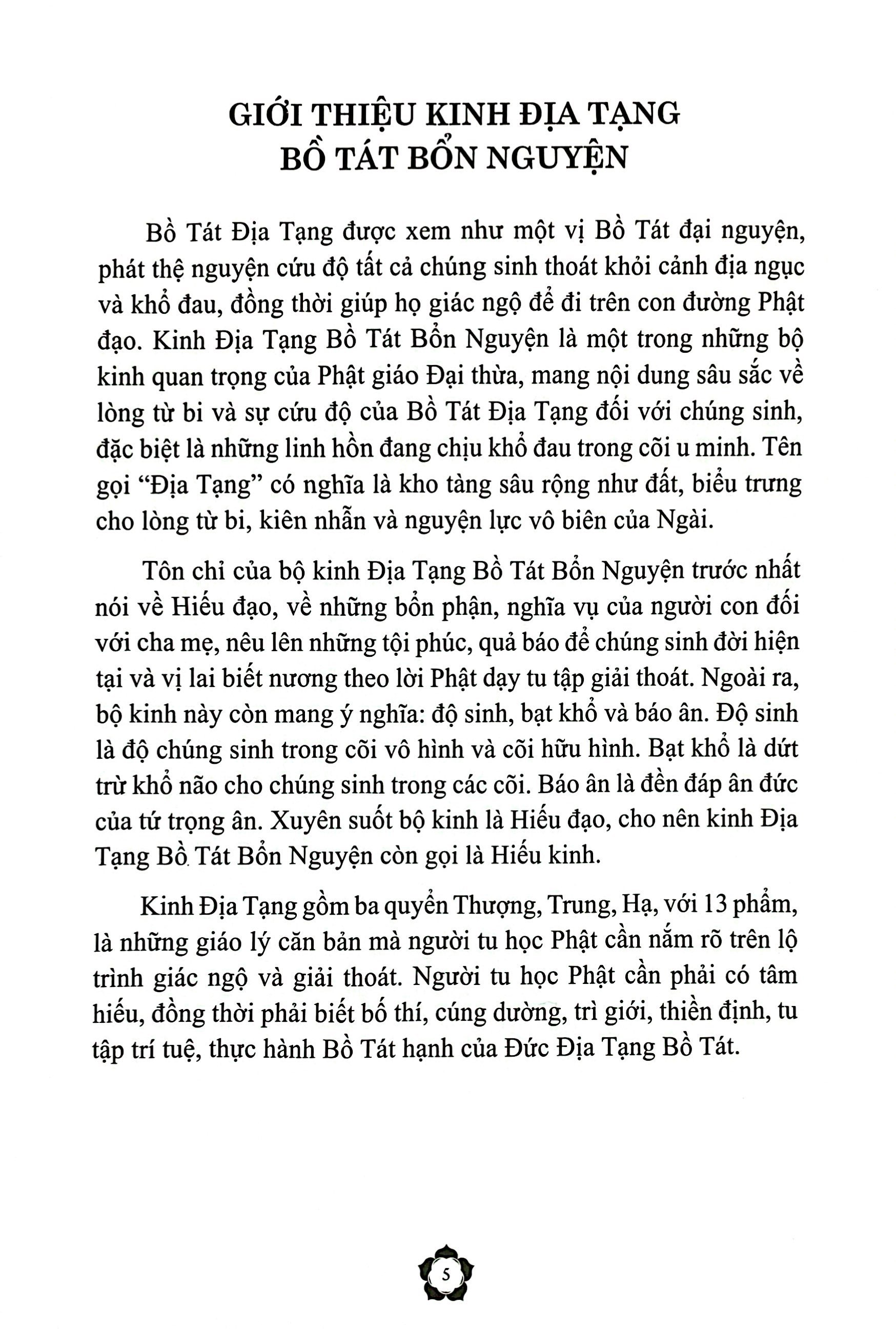 sổ tay chép kinh - địa tạng bồ tát bổn nguyện