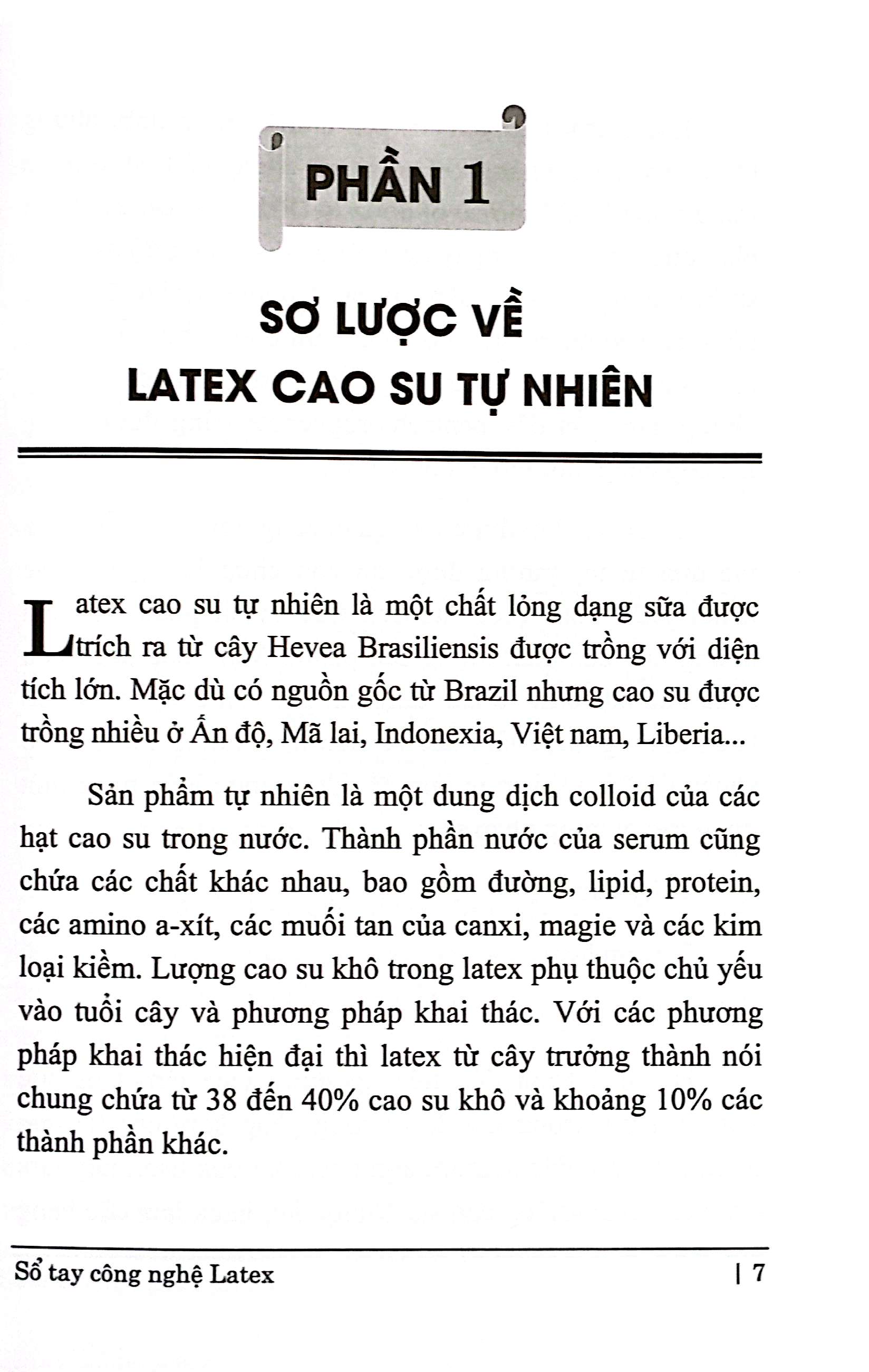 sổ tay công nghệ - latex - cao su tự nhiên