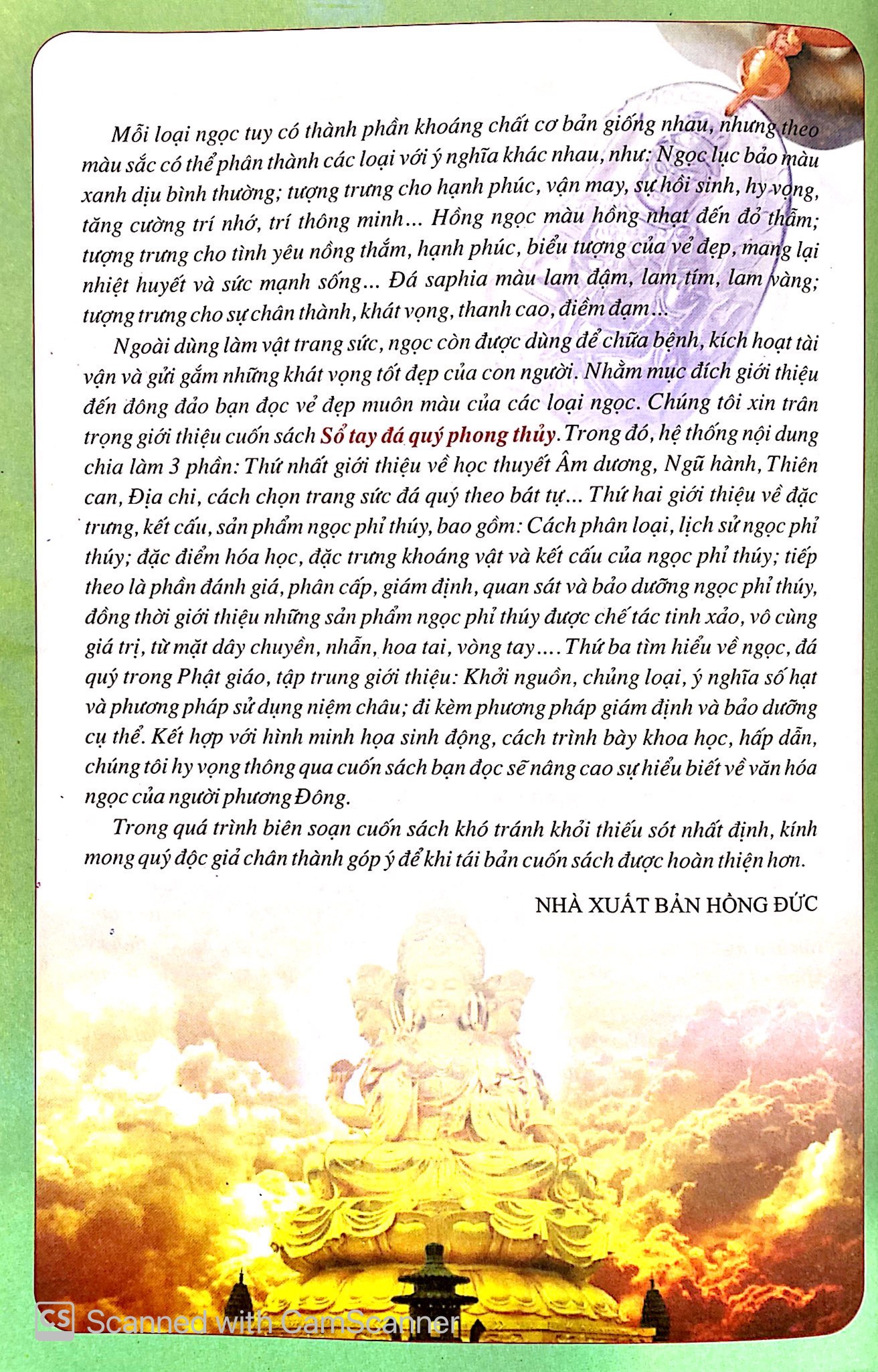 sổ tay đá quý phong thủy