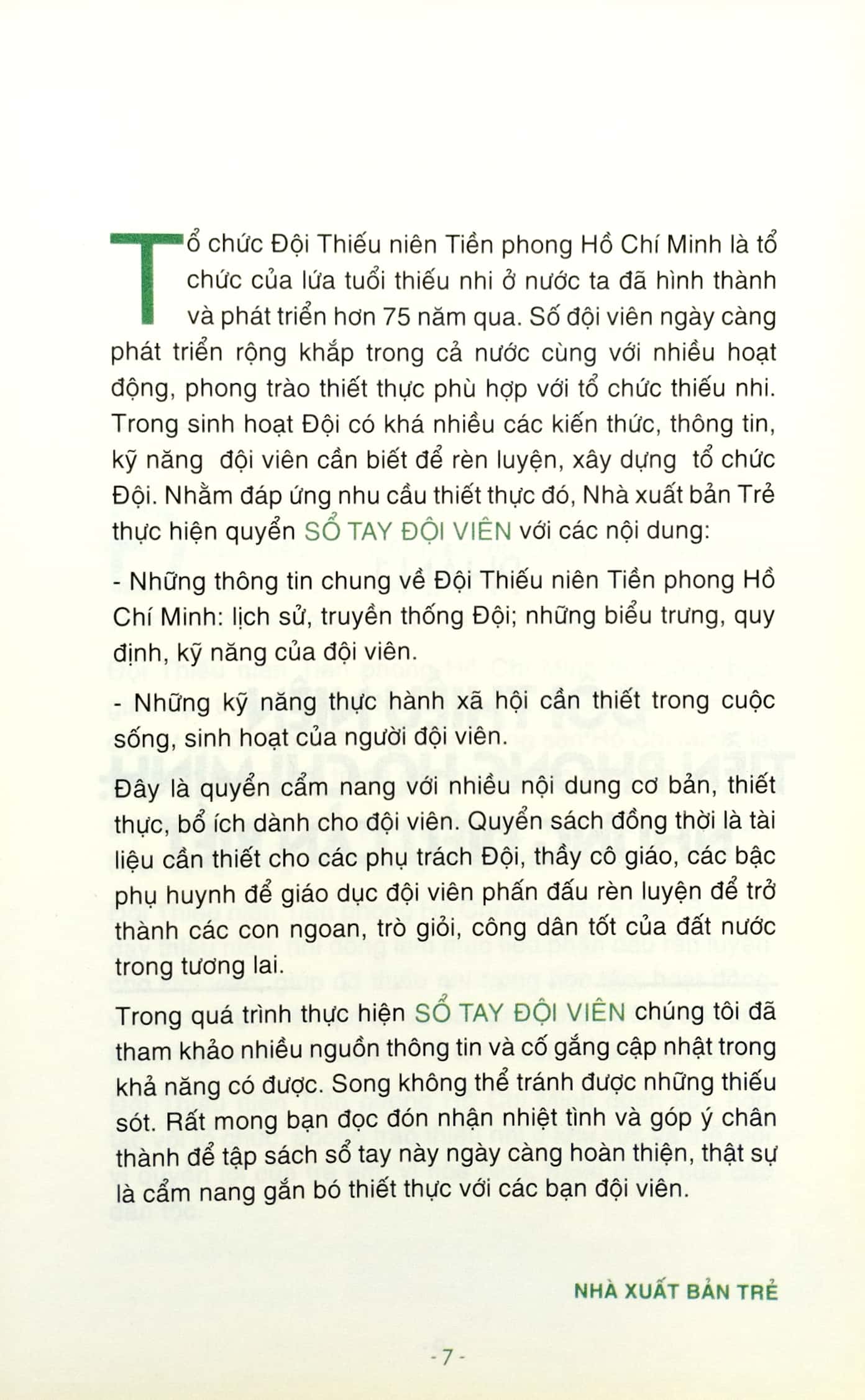 sổ tay đội viên