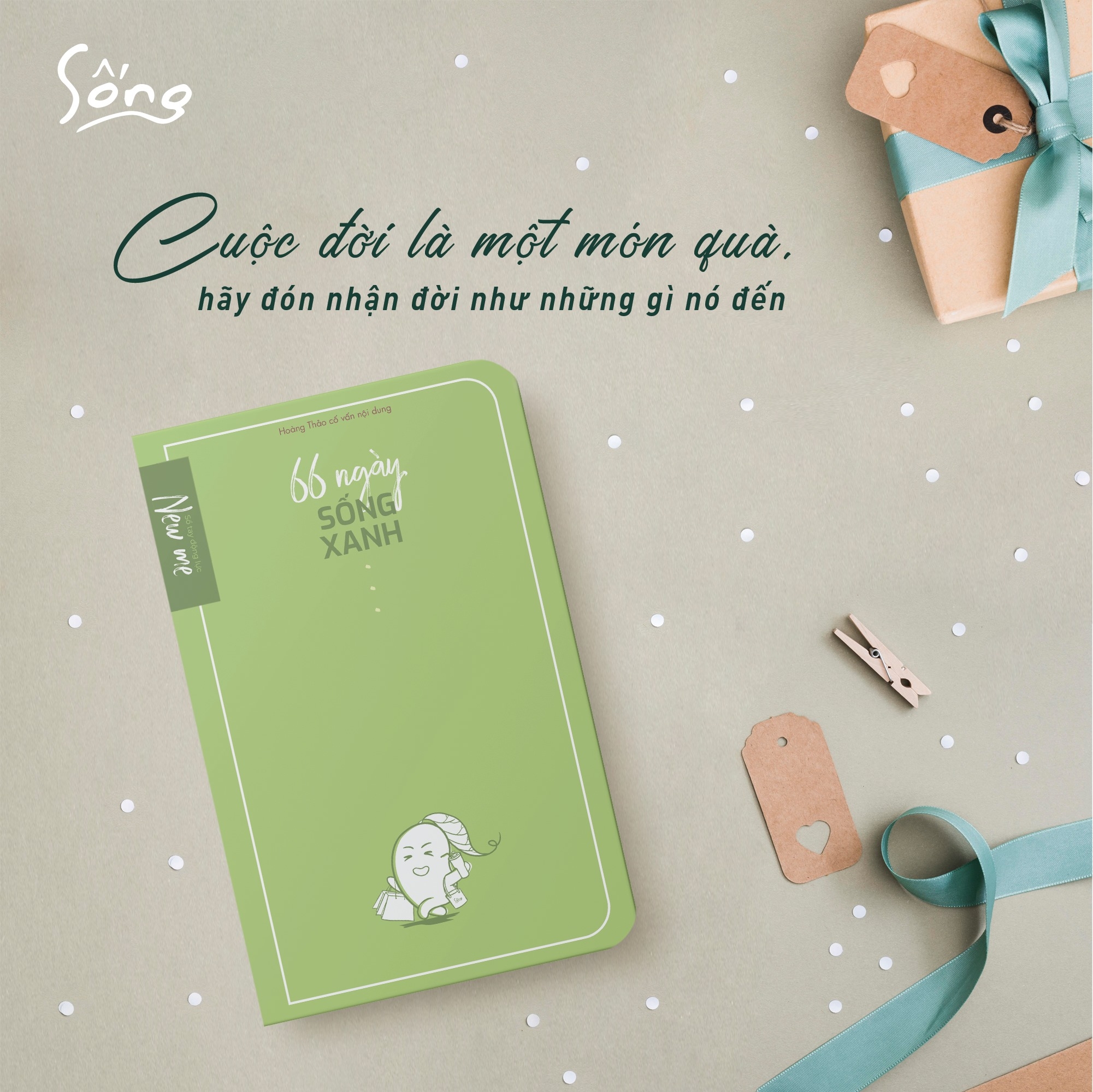 sổ tay động lực - 66 ngày sống xanh