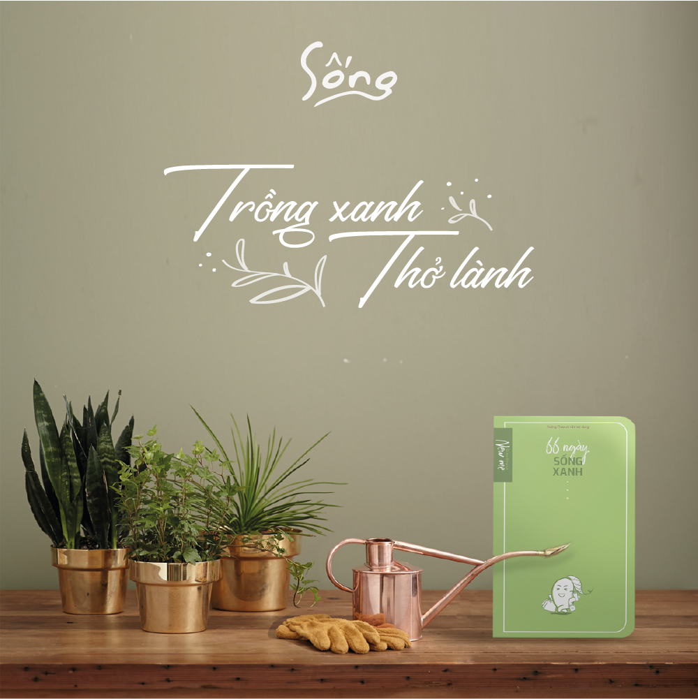 sổ tay động lực - 66 ngày sống xanh