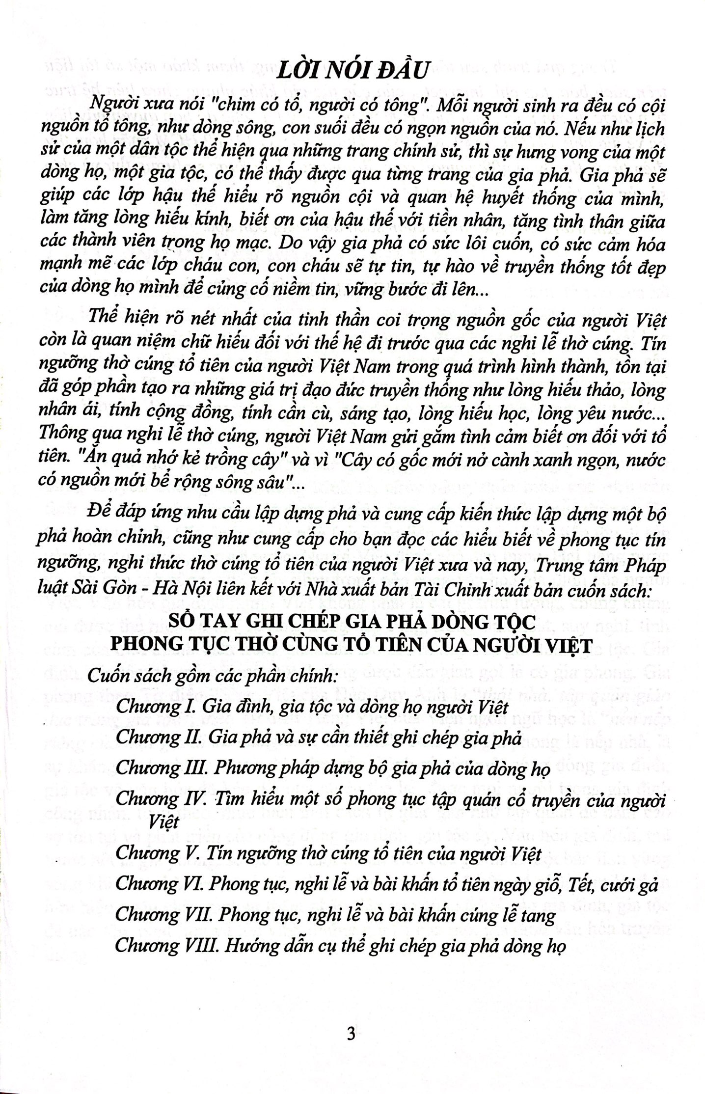 sổ tay ghi chép gia phả dòng tộc - phong tục thờ cúng tổ tiên của người việt