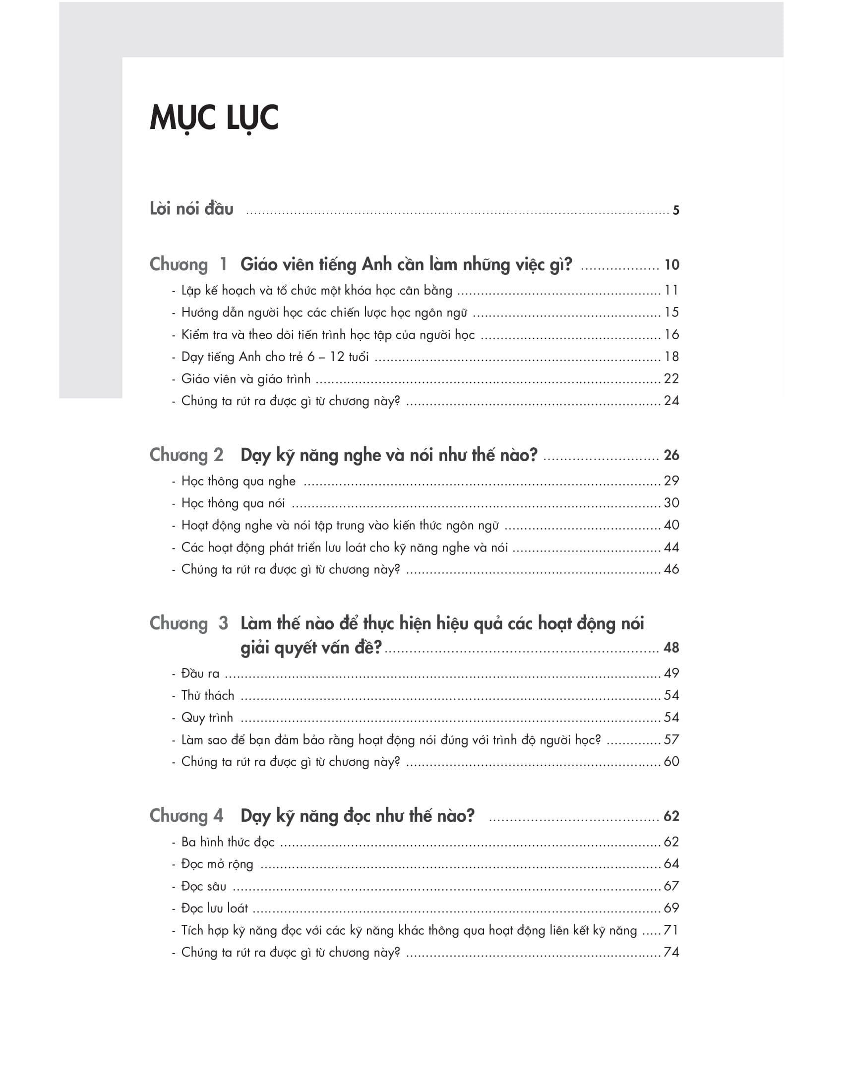 sổ tay giáo viên efl