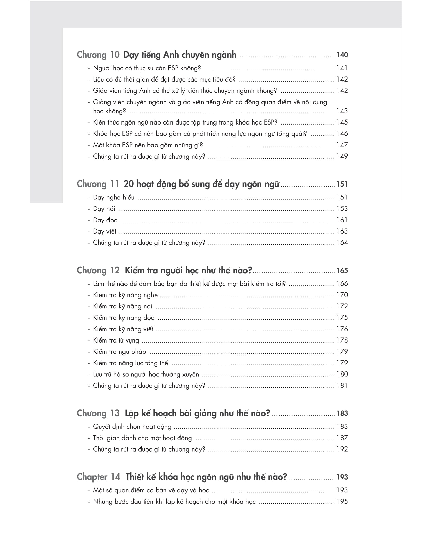 sổ tay giáo viên efl