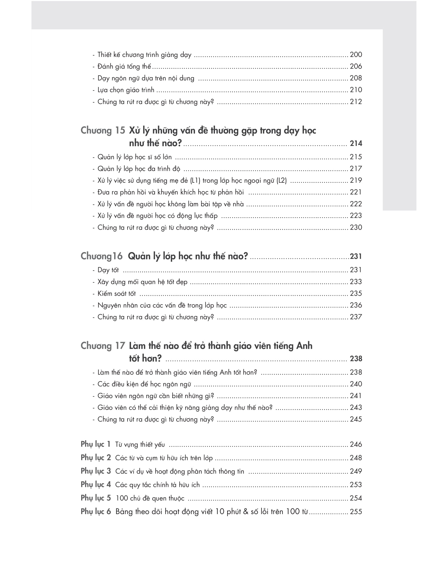 sổ tay giáo viên efl