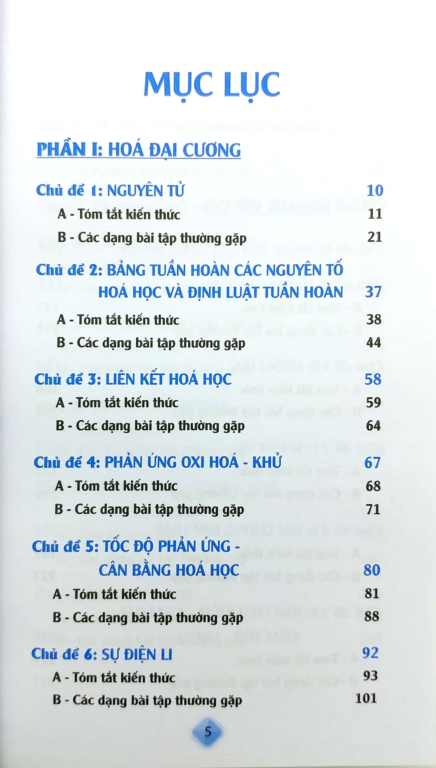 sổ tay kiến thức hóa học trung học phổ thông