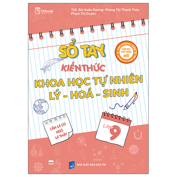 So Tay Kien Thuc Khoa Hoc Tu Nhien Ly-Hoa-Sinh Lop 9