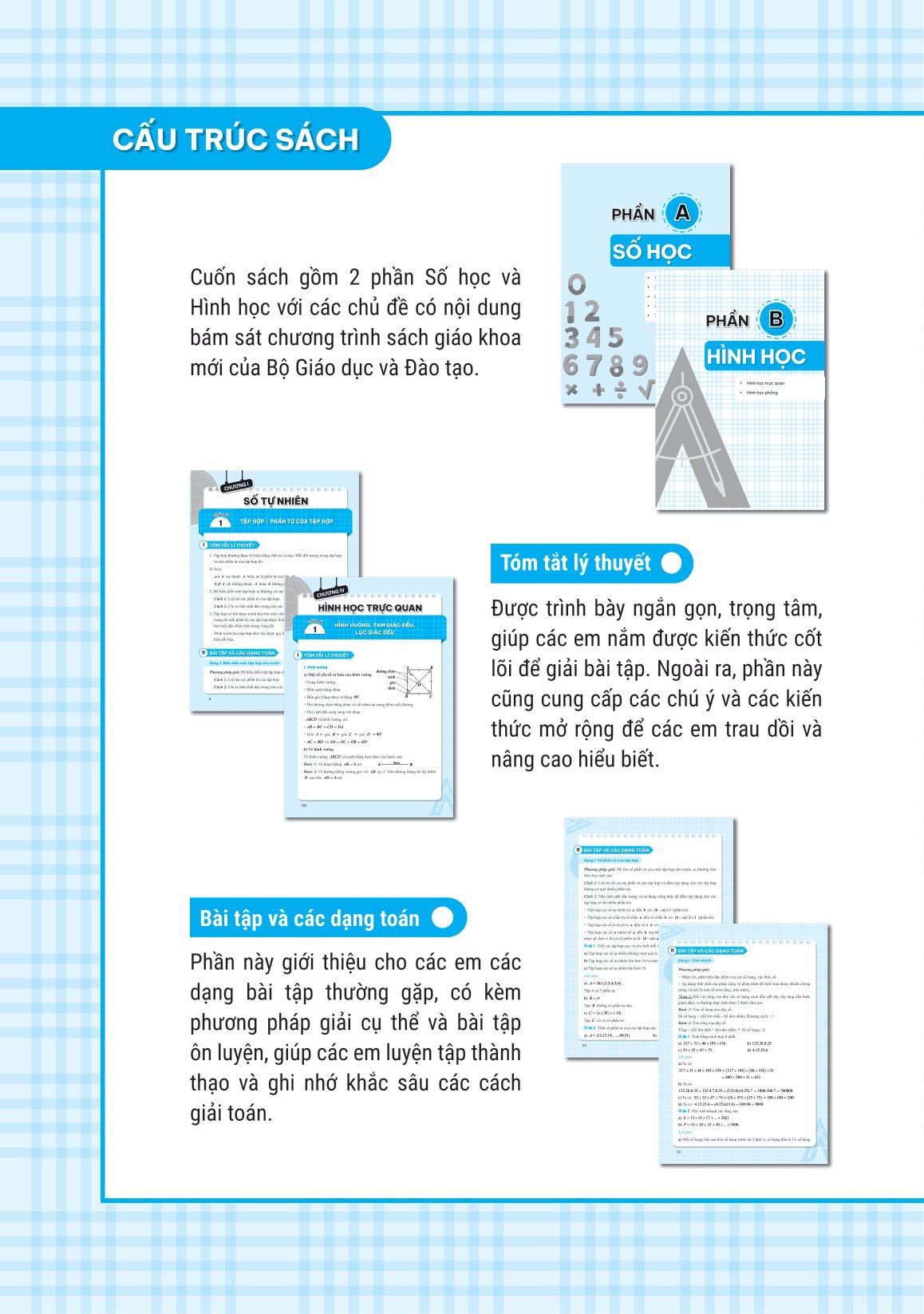 sổ tay kiến thức - phương pháp - dạng bài đại số và hình học toán 6