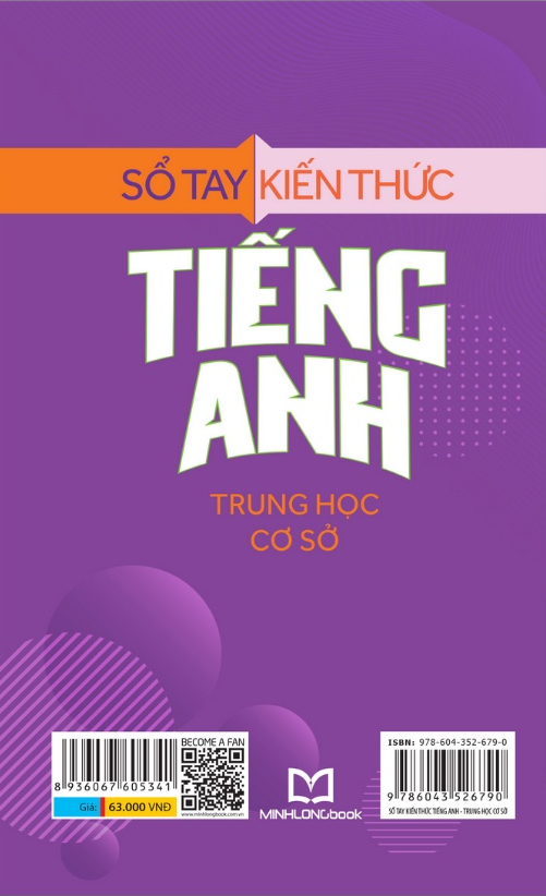 sổ tay kiến thức tiếng anh trung học cơ sở