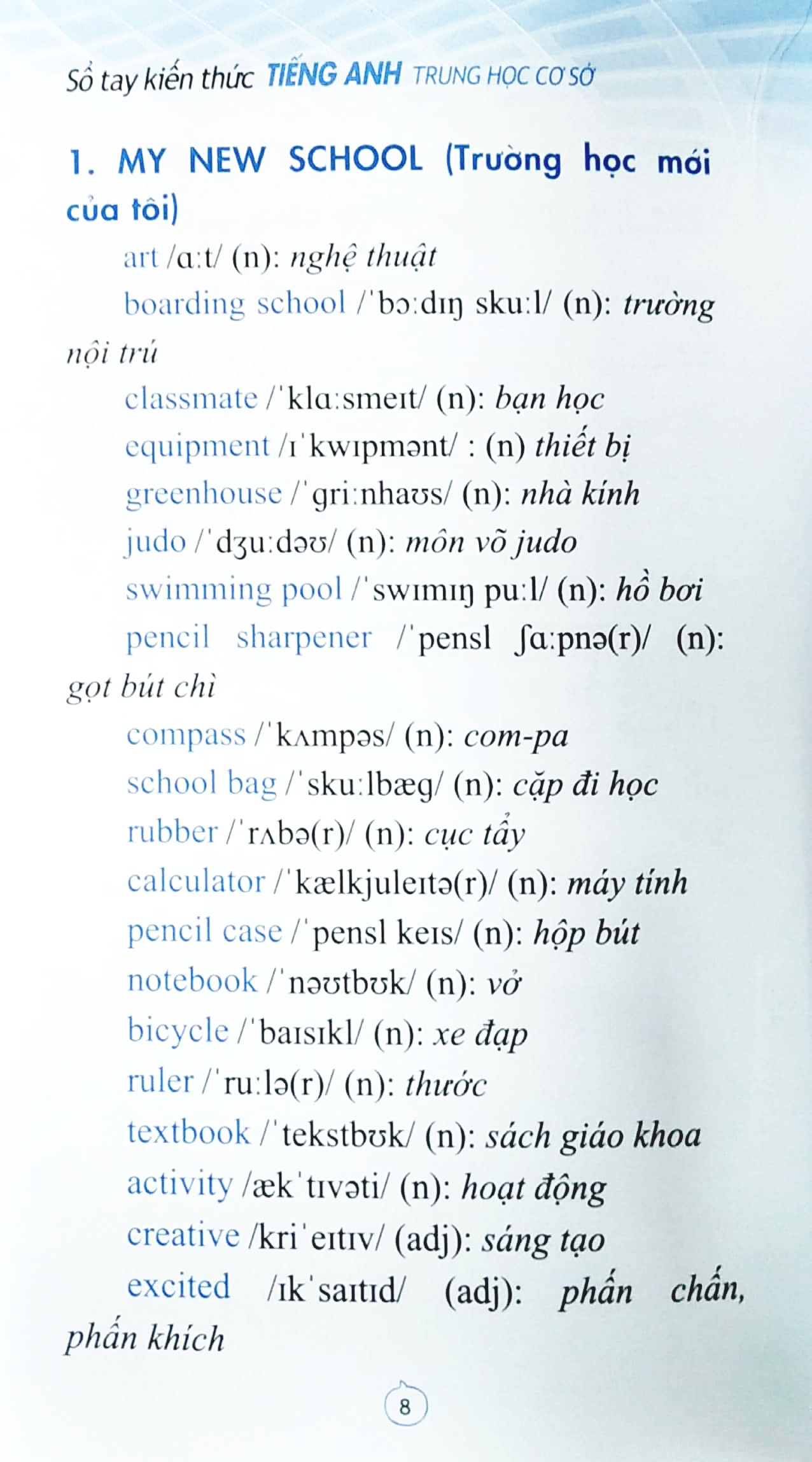 So Tay Kien Thuc Tieng Anh Trung Hoc Co So (Tai Ban 2025)