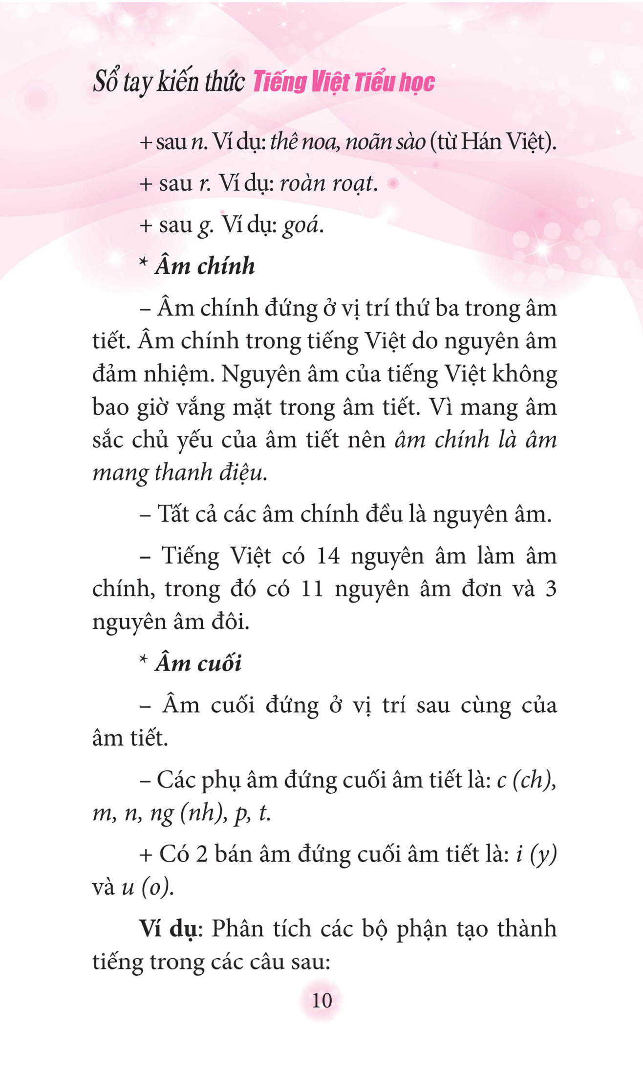 sổ tay kiến thức tiếng việt tiểu học (tái bản 2023)