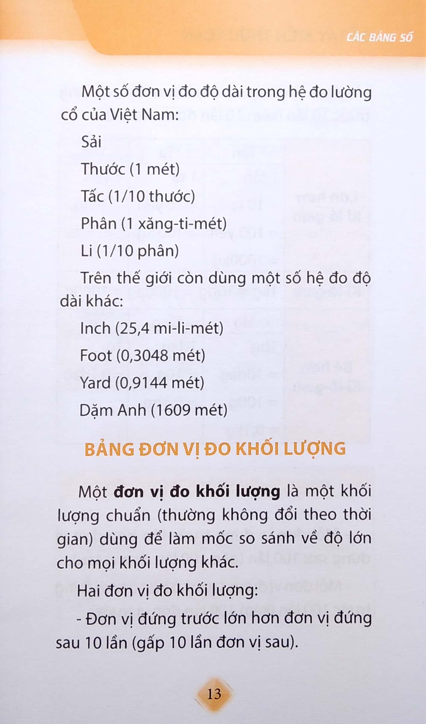 sổ tay kiến thức toán tiểu học