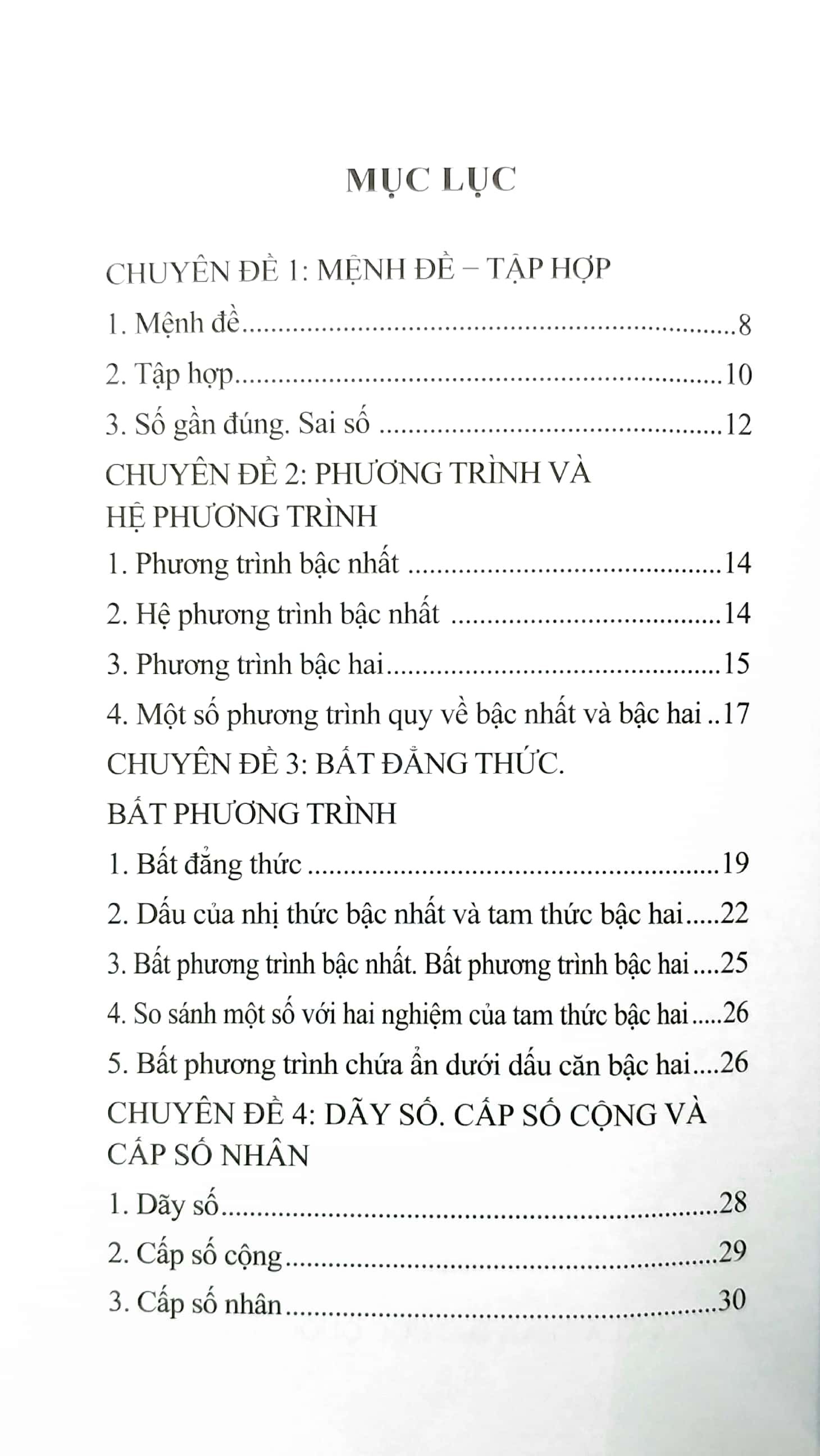 sổ tay kiến thức toán trung học phổ thông (2022)