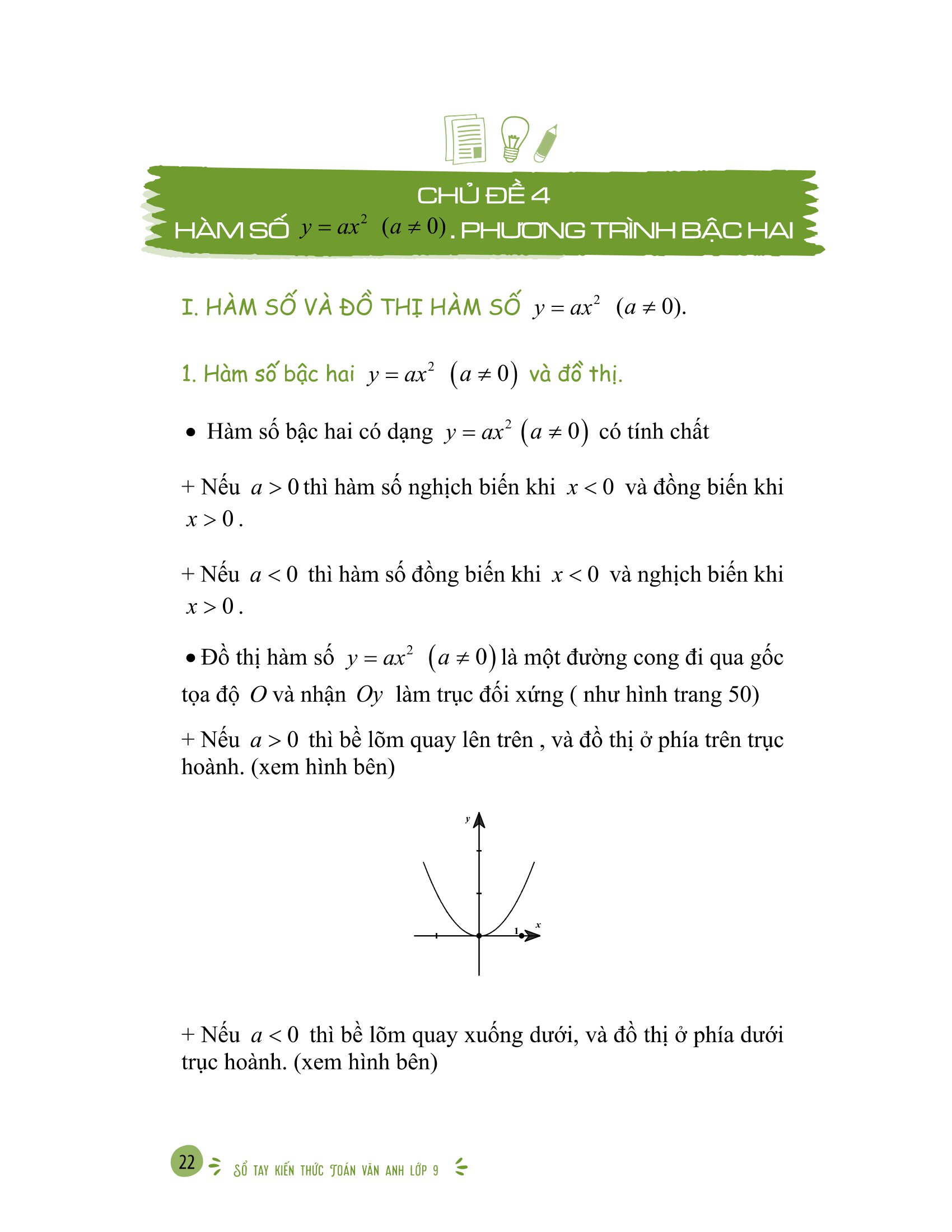 sổ tay kiến thức toán-văn-anh lớp 9