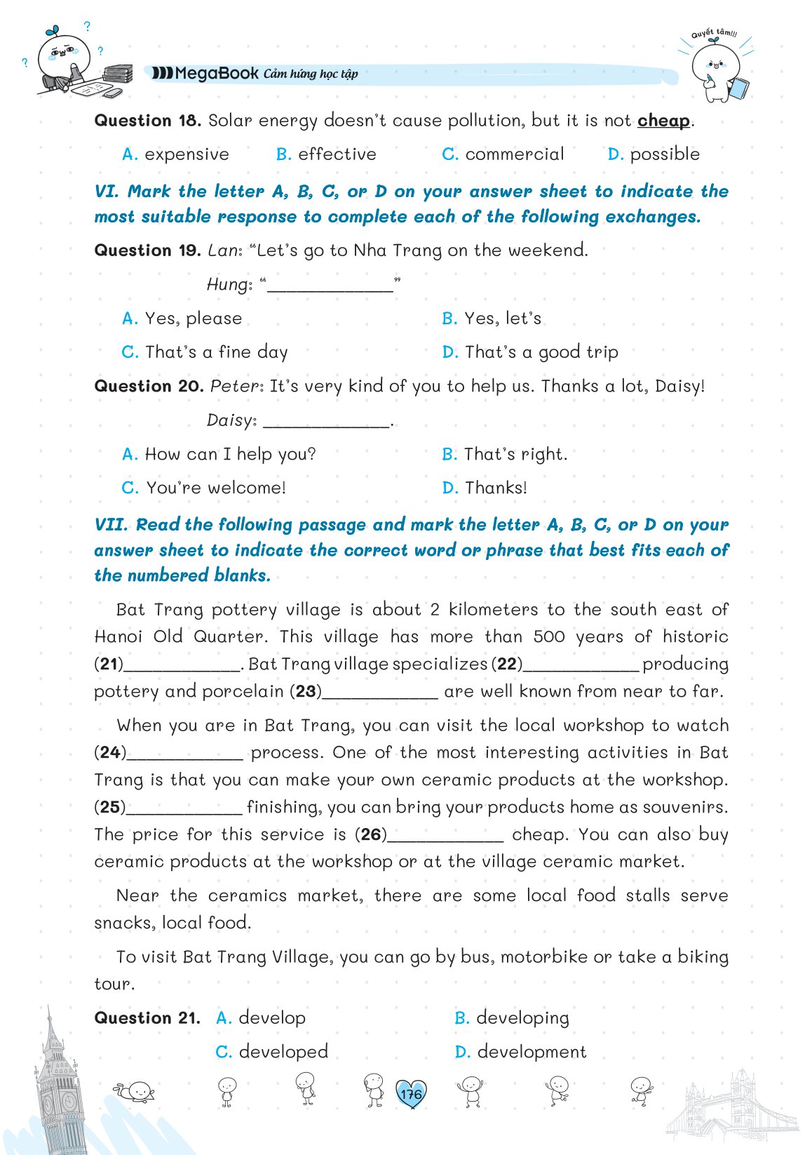 sổ tay luyện thi vào lớp 10 môn tiếng anh