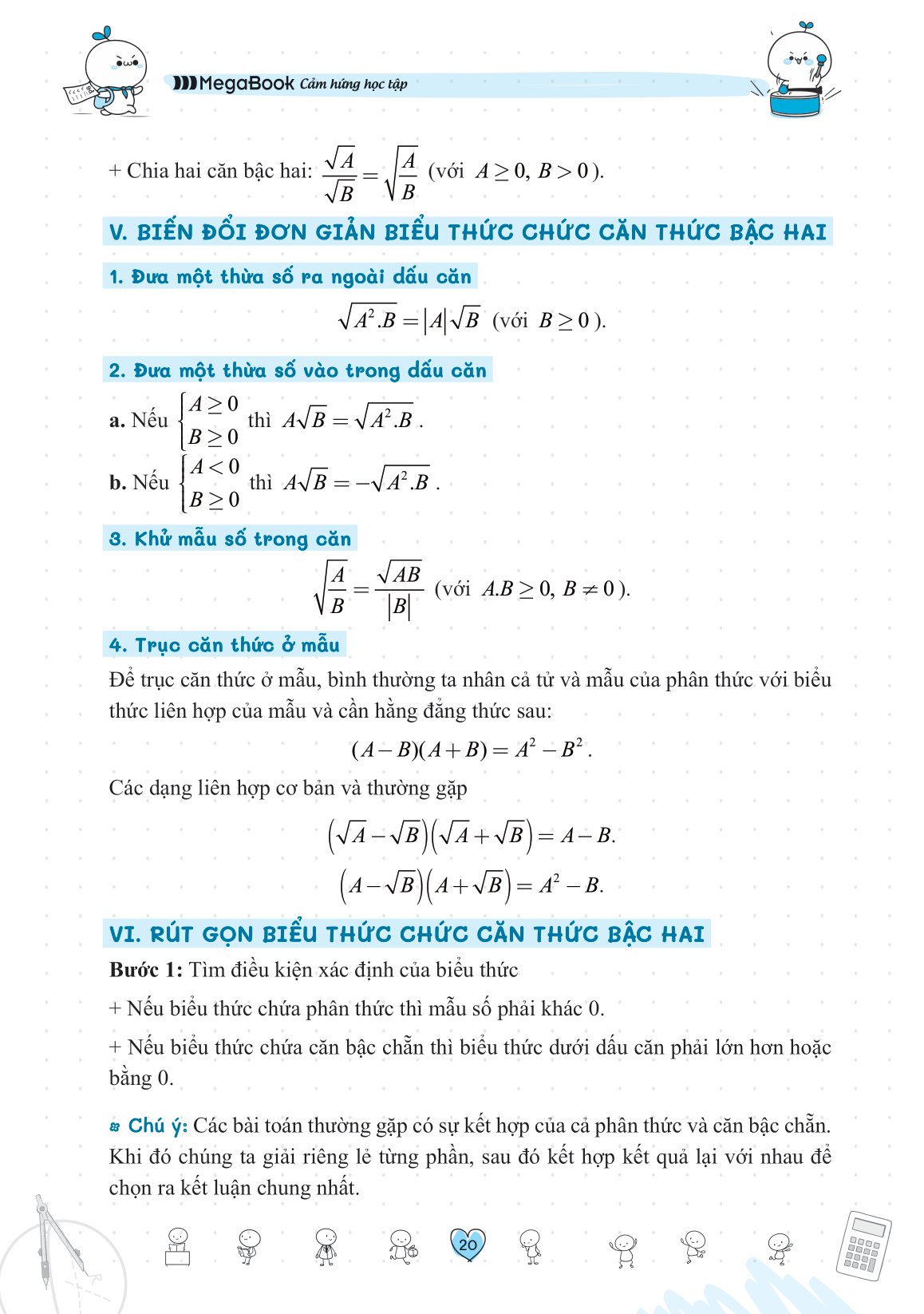 sổ tay luyện thi vào lớp 10 môn toán