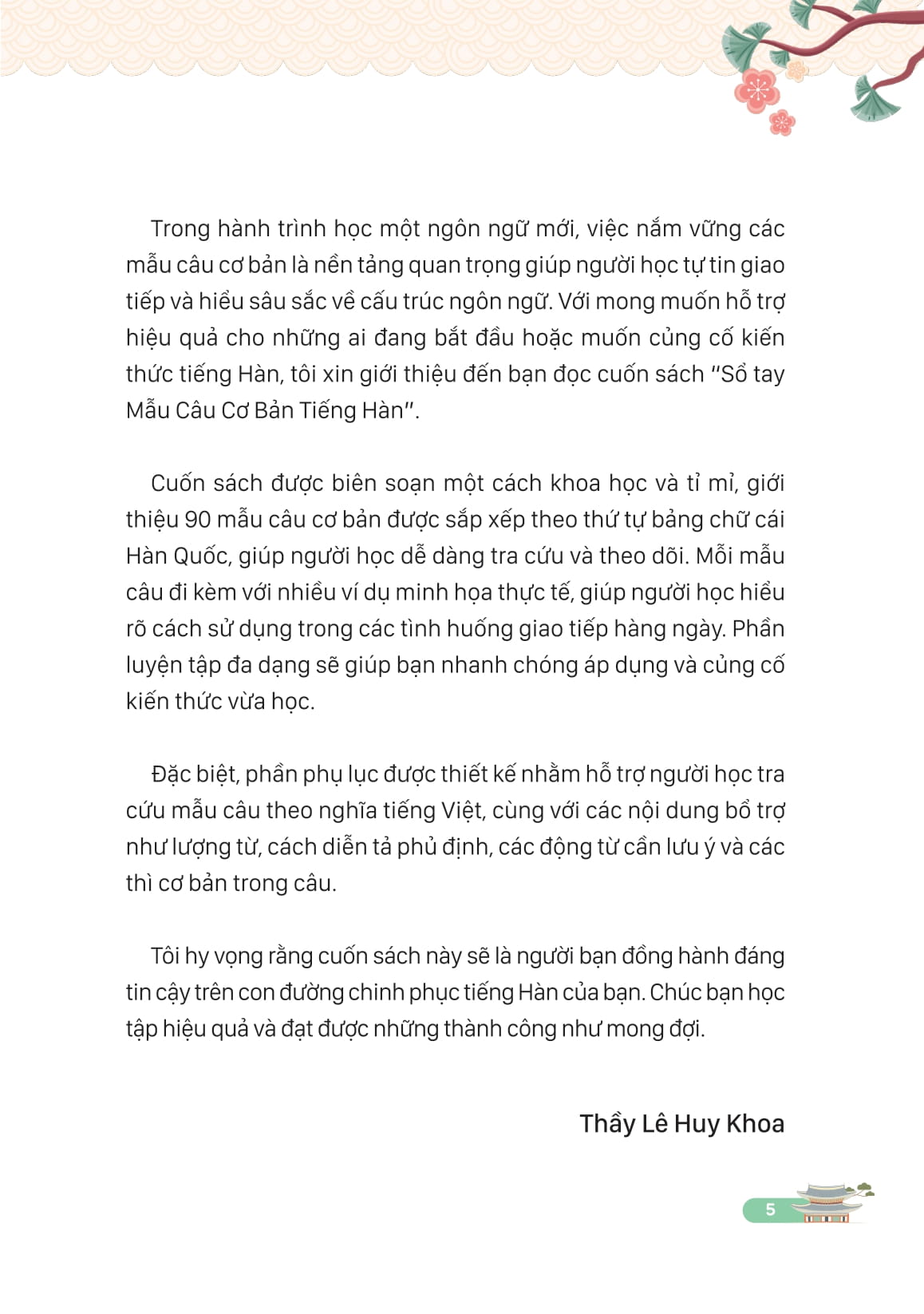 So Tay Mau Cau Co Ban Tieng Han - 한국어 기본문형